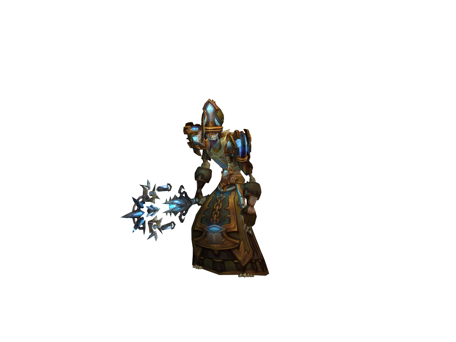 Keker 3D character render