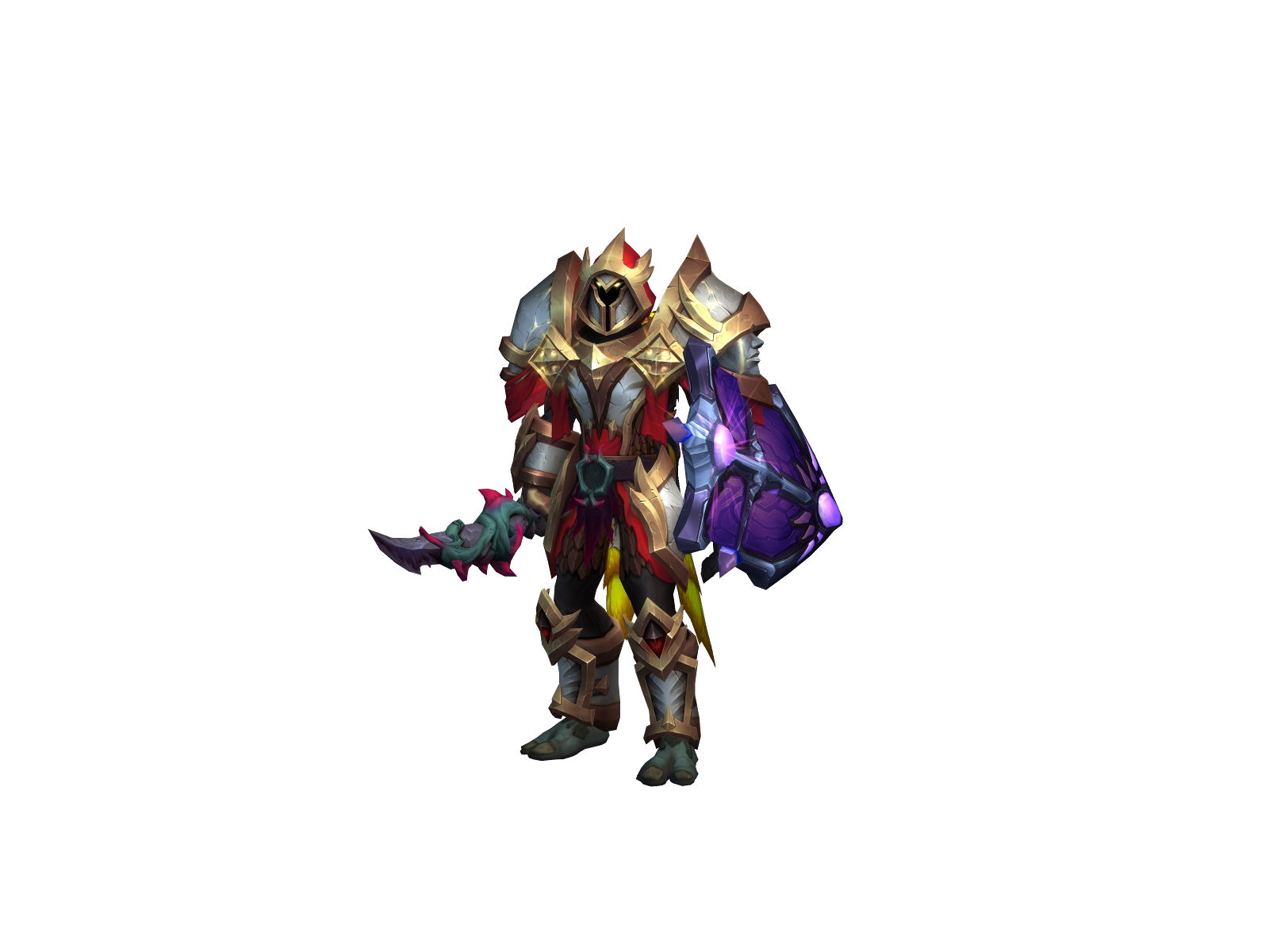 Pastmaster 3D character render