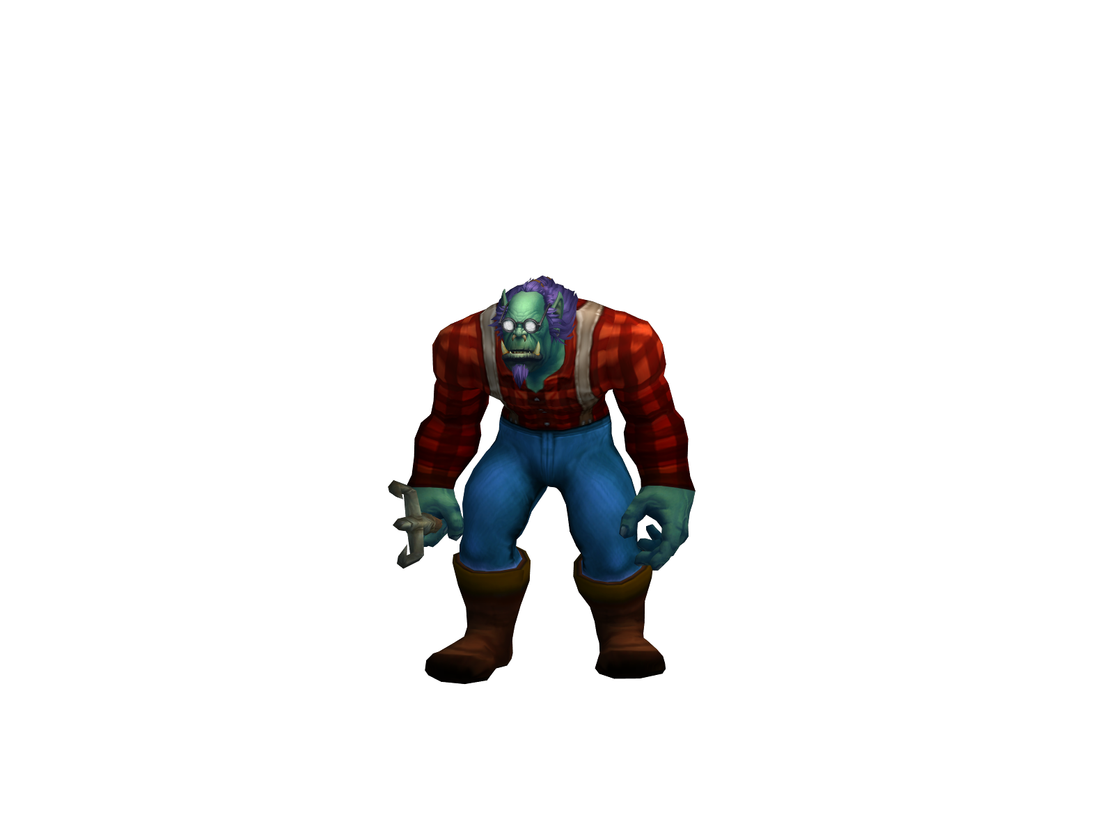 Rottenbren 3D character render