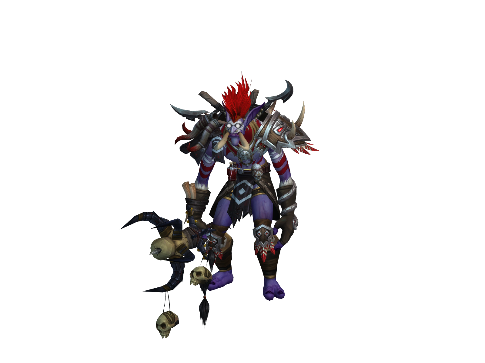 Invunche 3D character render