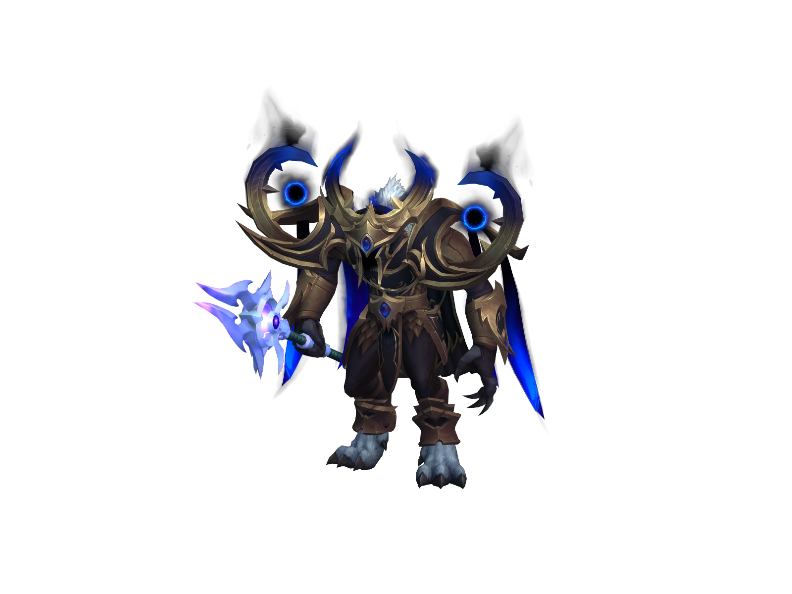 Ozzygods 3D character render