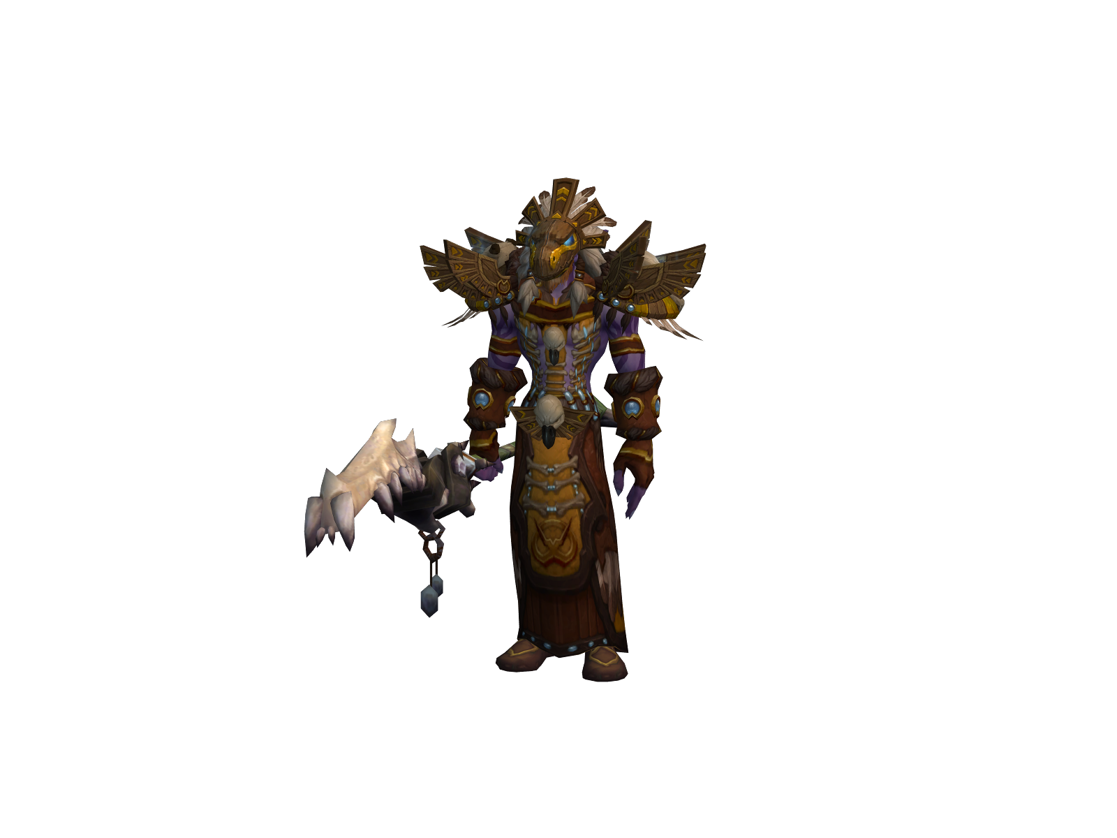 Fangdaddy 3D character render
