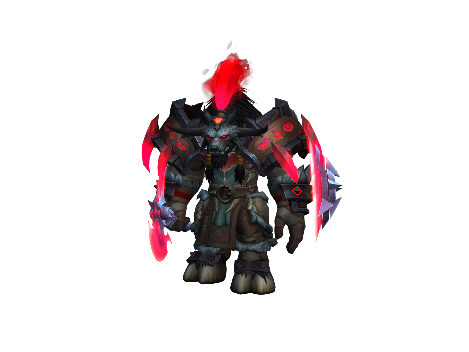 Vernak 3D character render