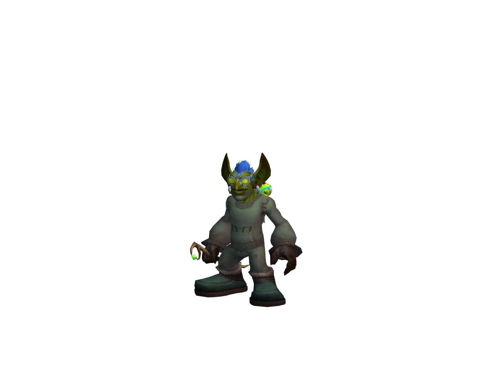 Markymark 3D character render