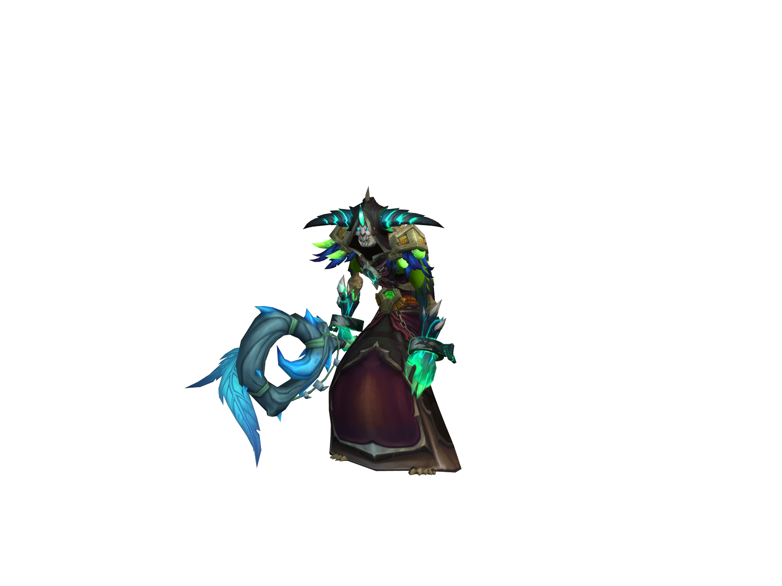 Desaint 3D character render