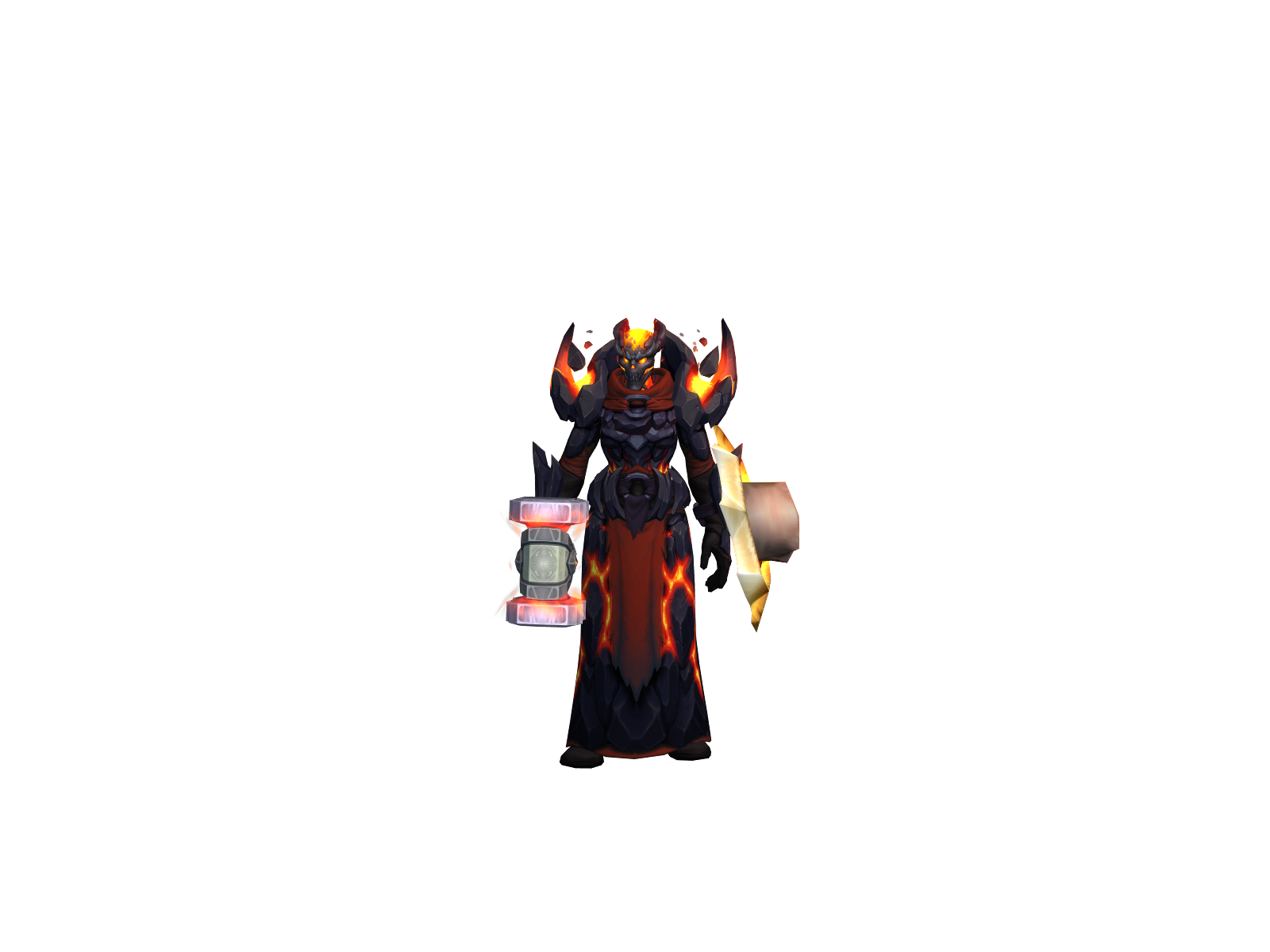 Shamwów 3D character render