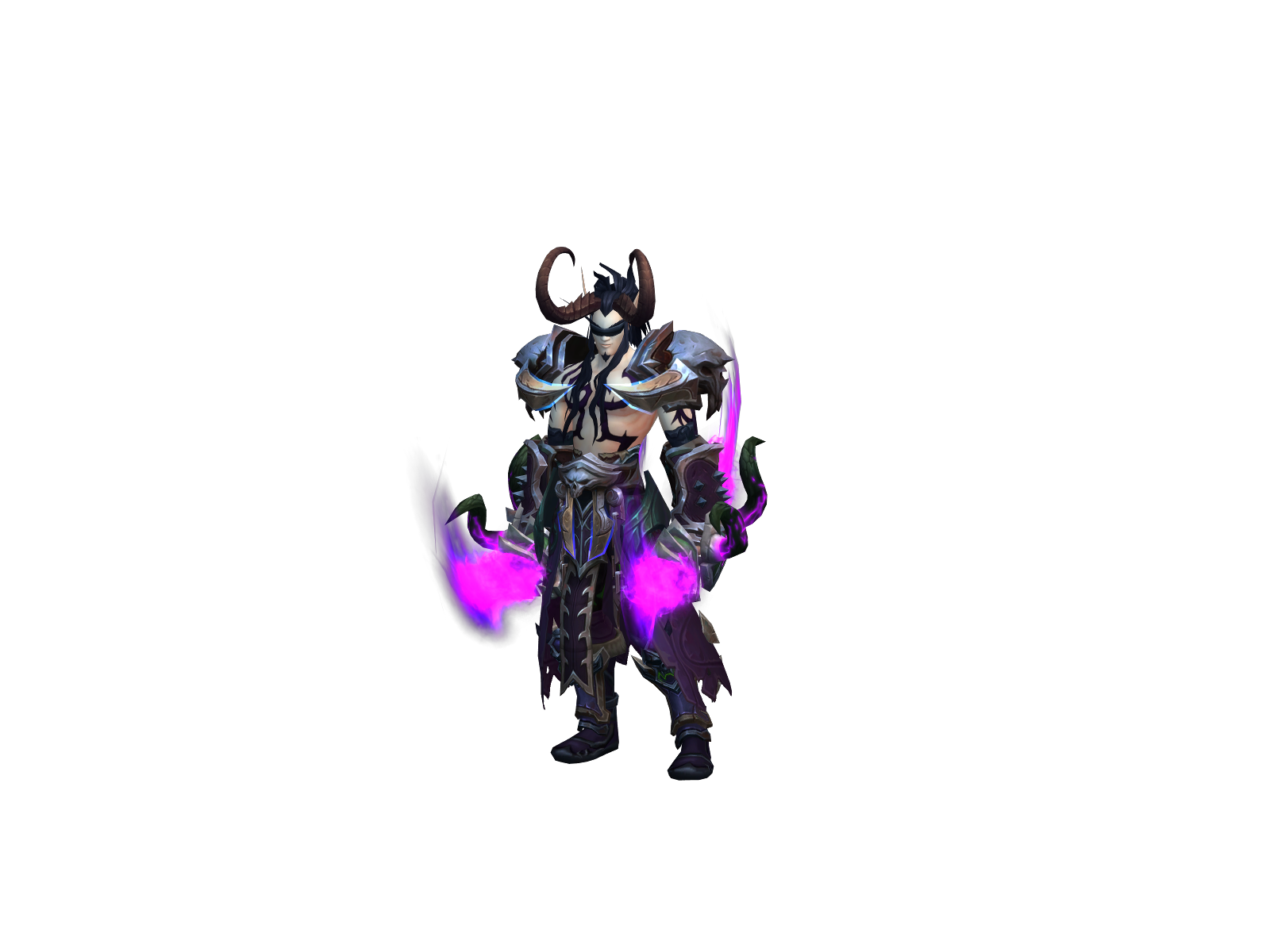 Akuma 3D character render