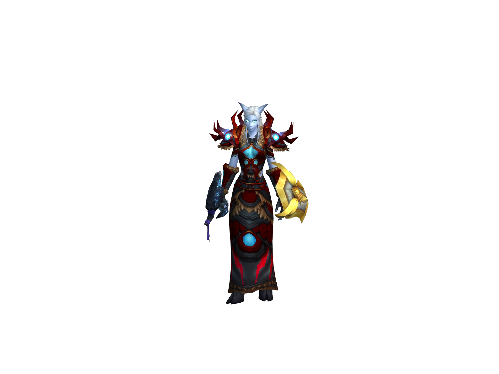 Gladys 3D character render