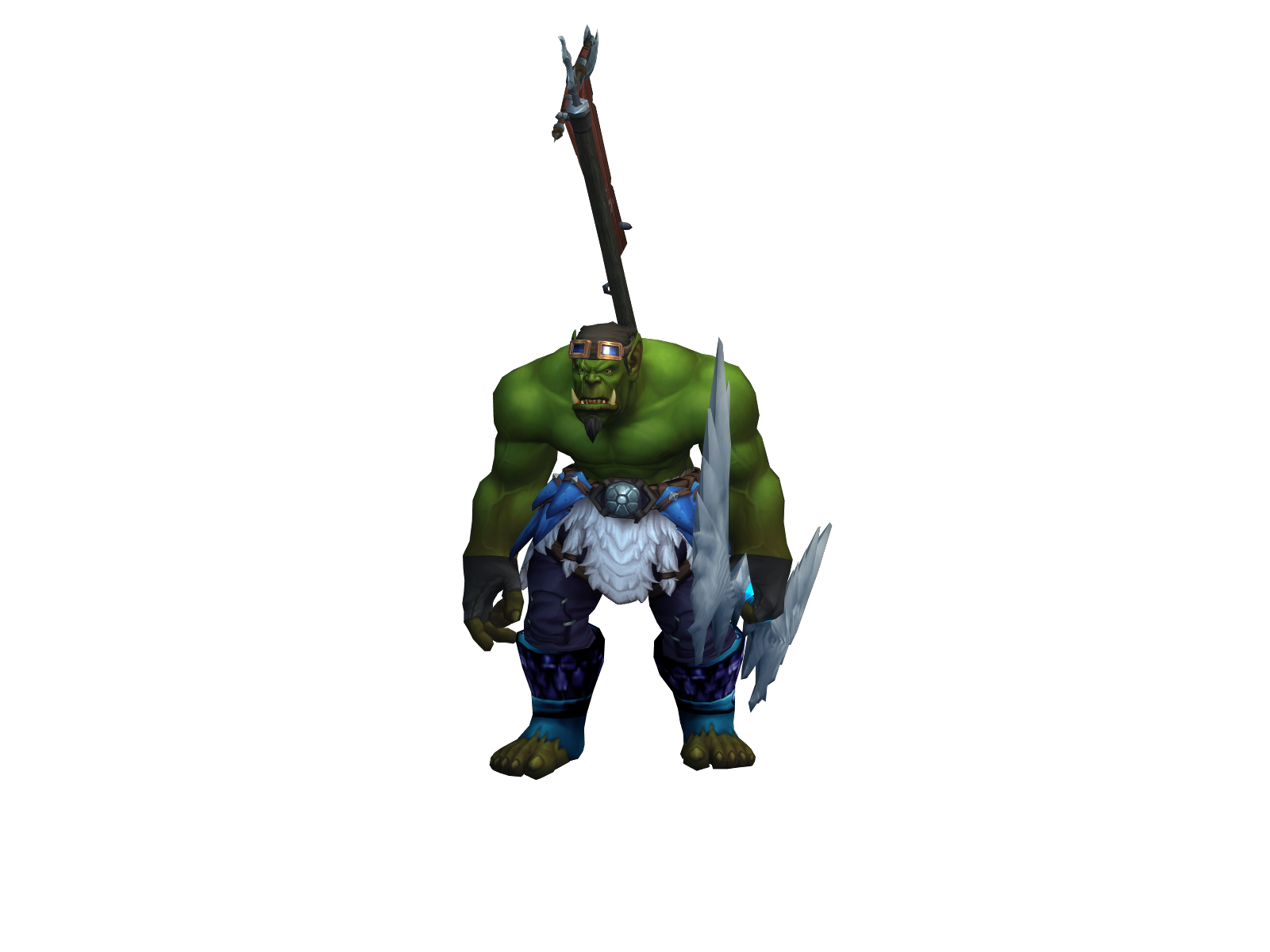 Gotskill 3D character render