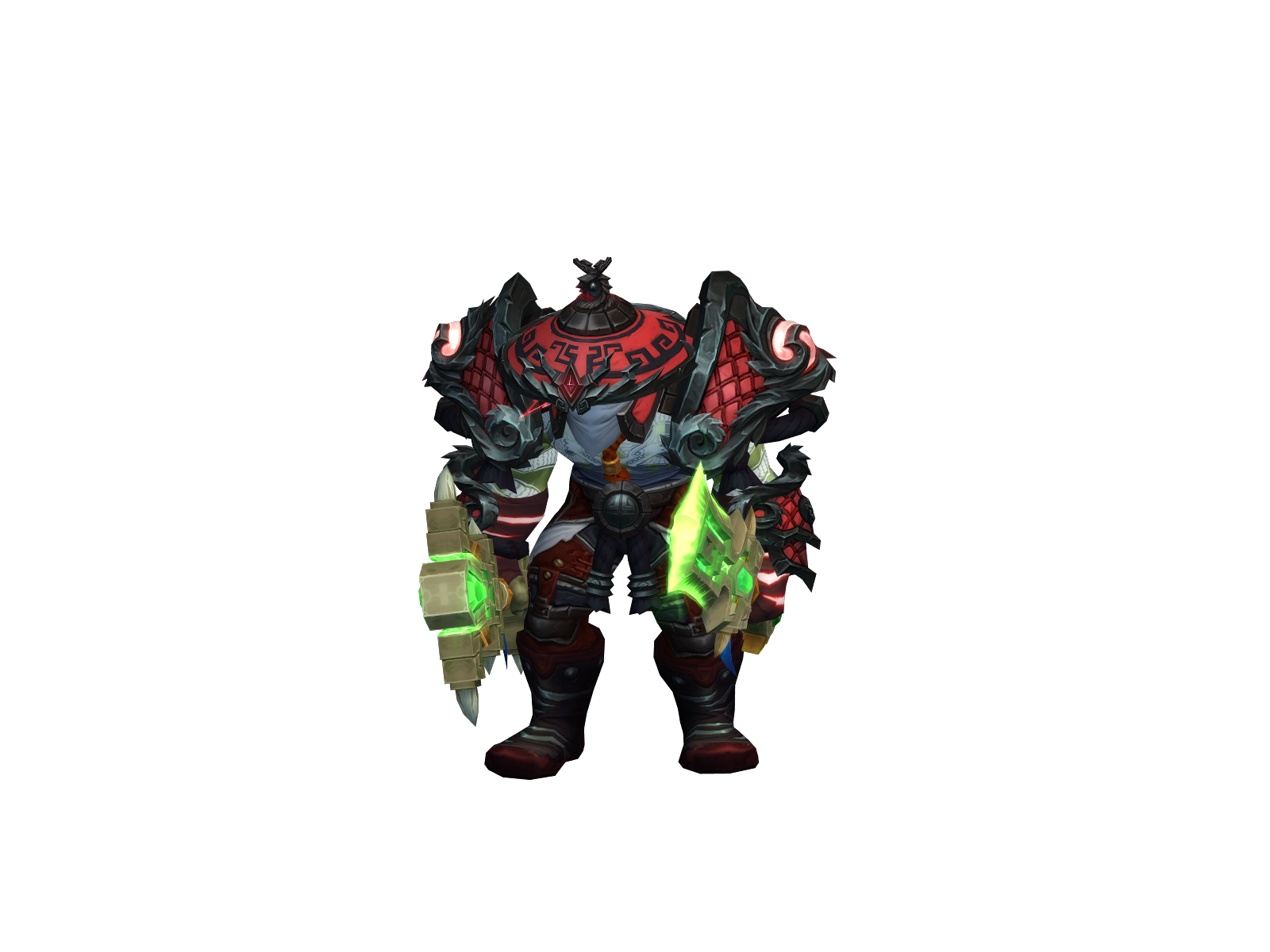 Jujitsu 3D character render