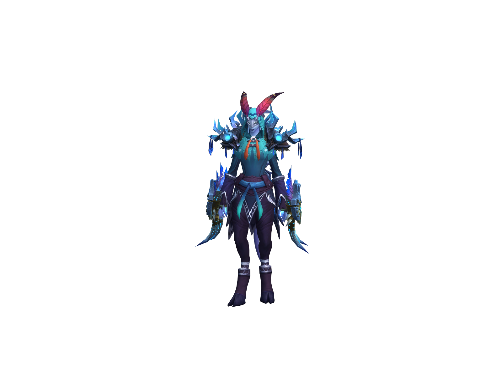 Law 3D character render