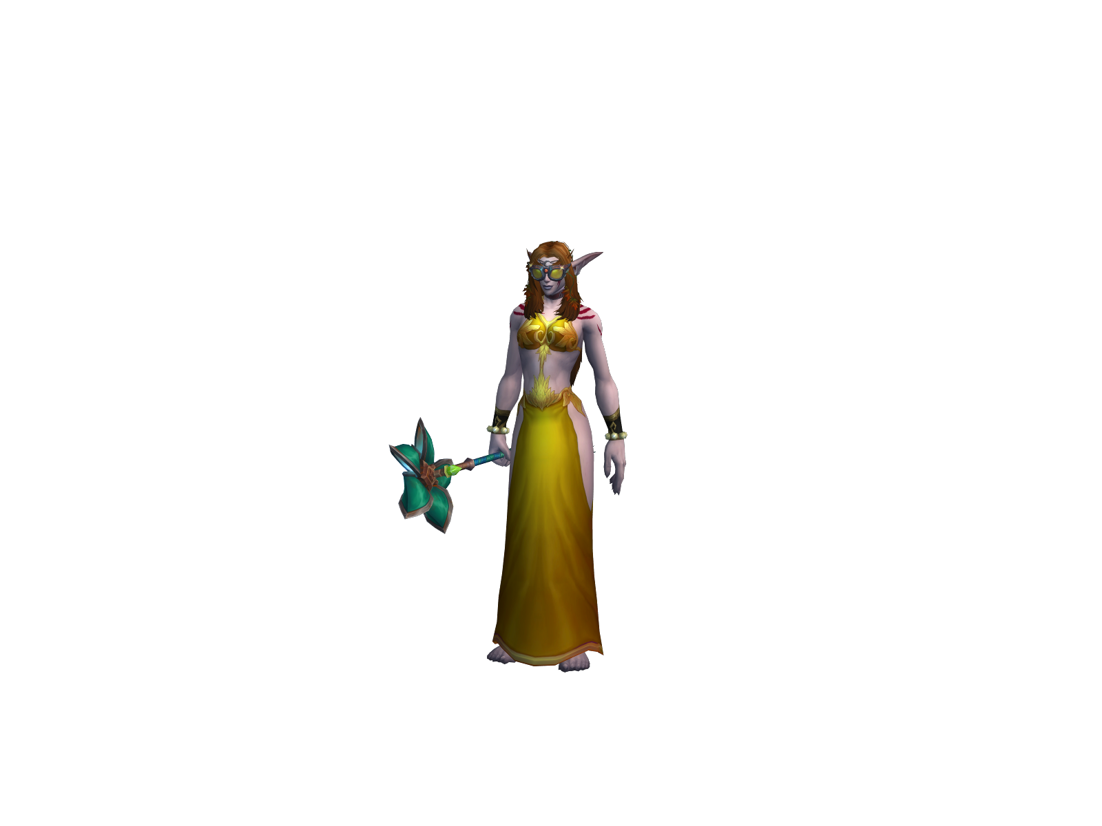 Shakirawr 3D character render