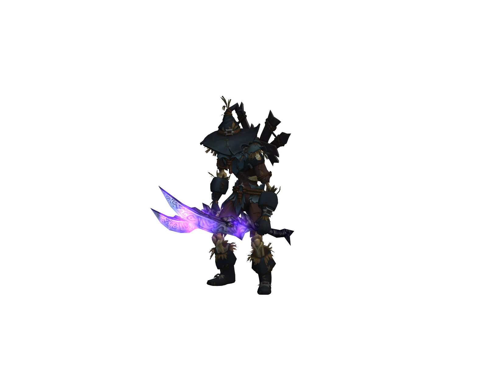 Rofldown 3D character render