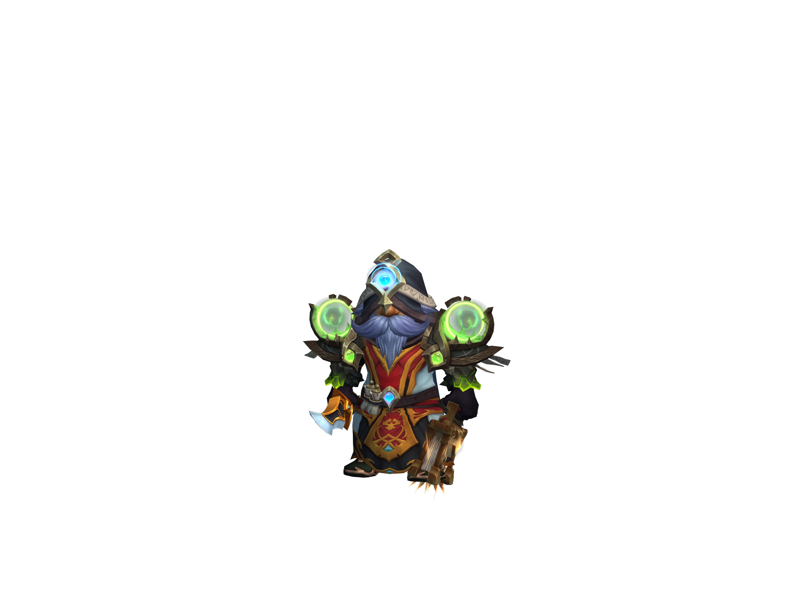 Monkfish 3D character render