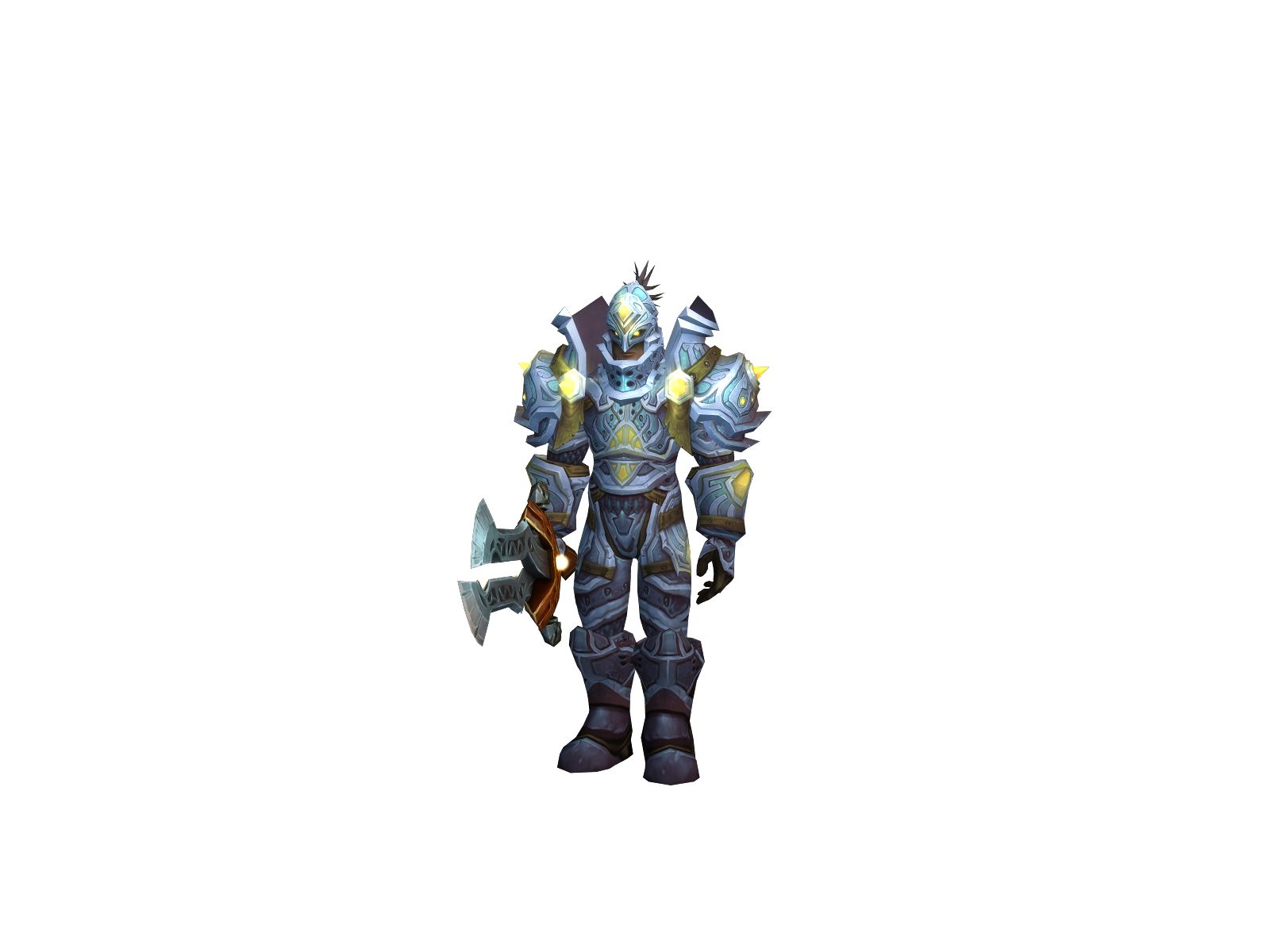 Long 3D character render