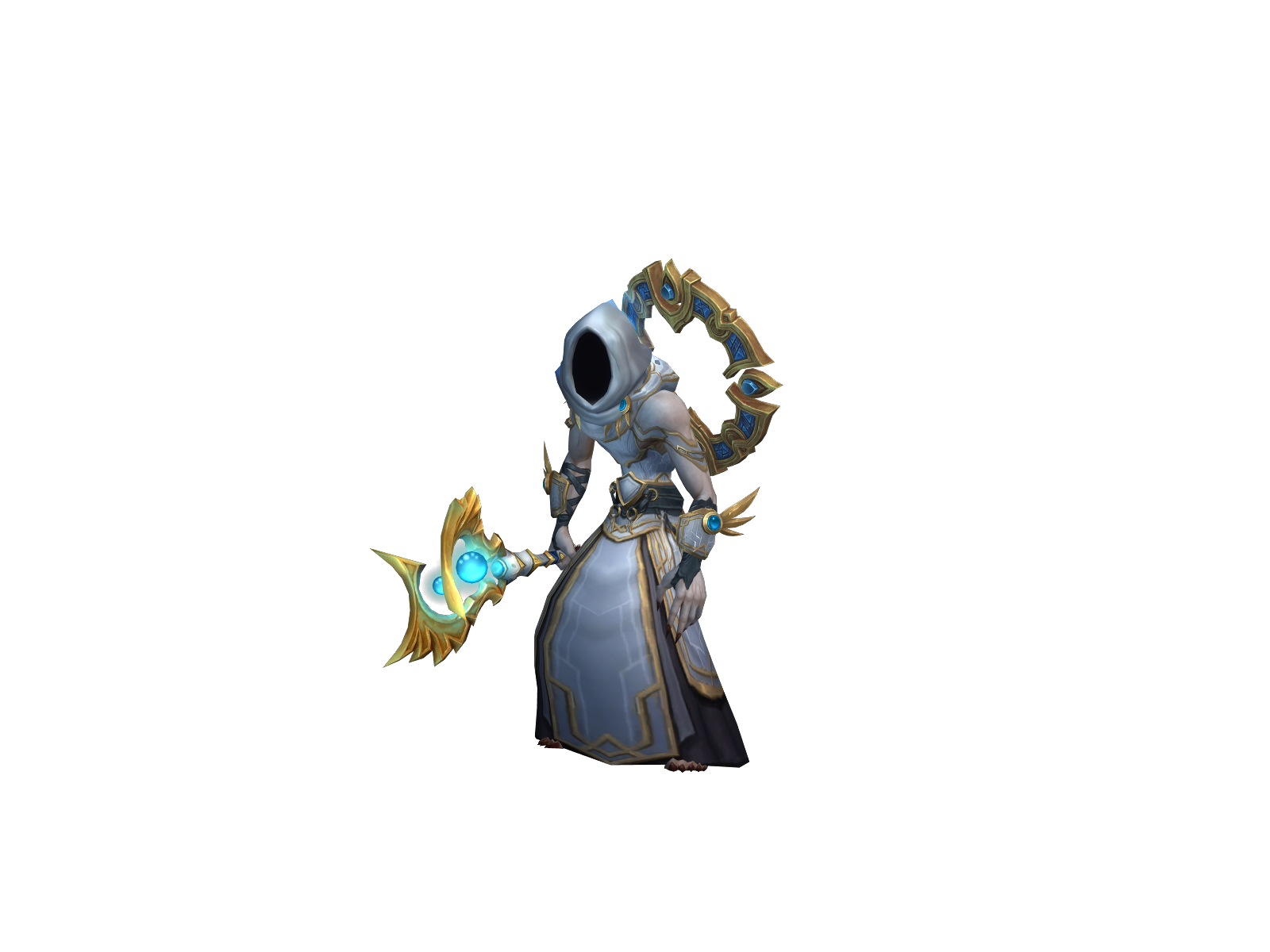 Epriest 3D character render