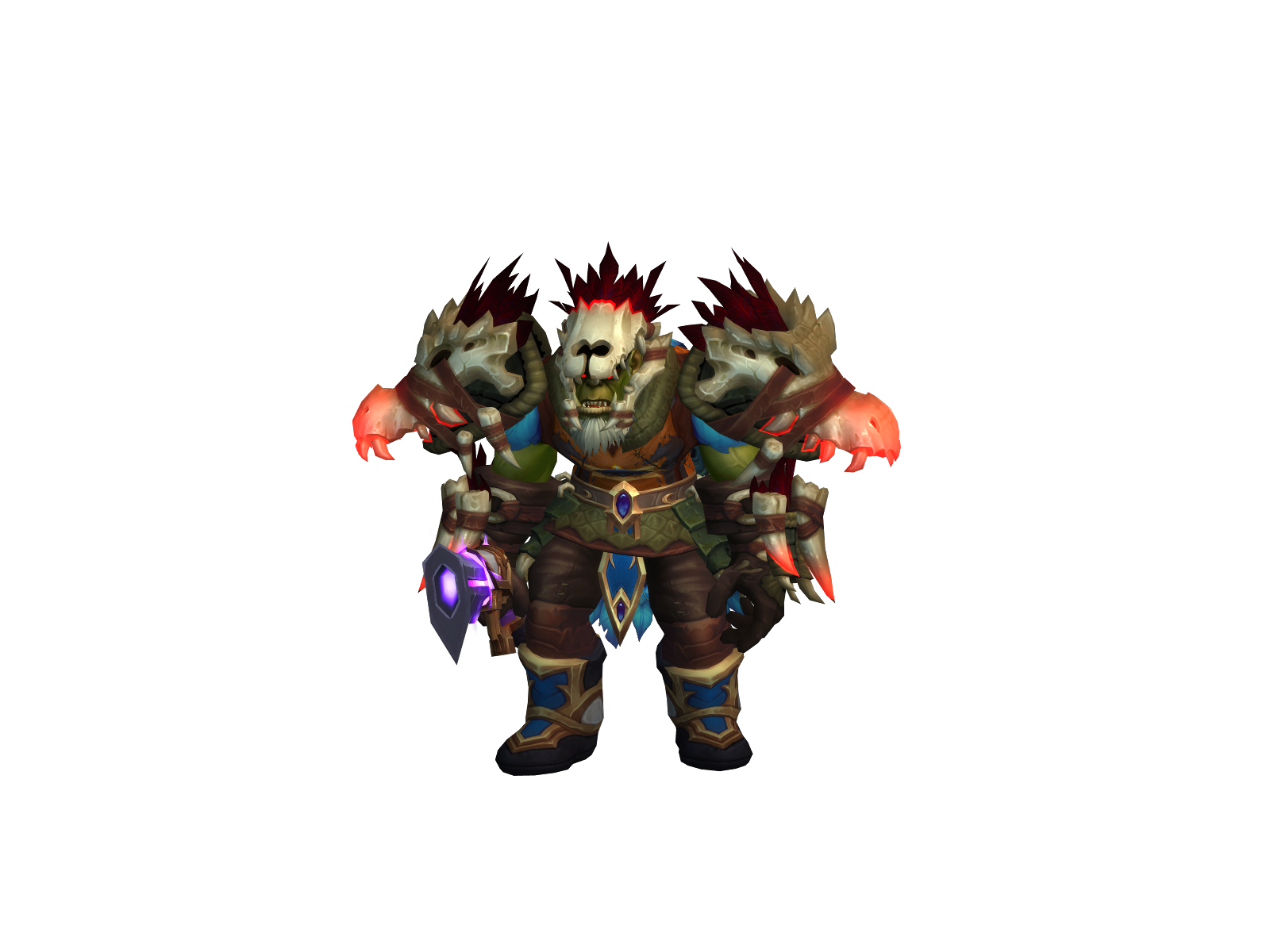 Bigbadbeast 3D character render
