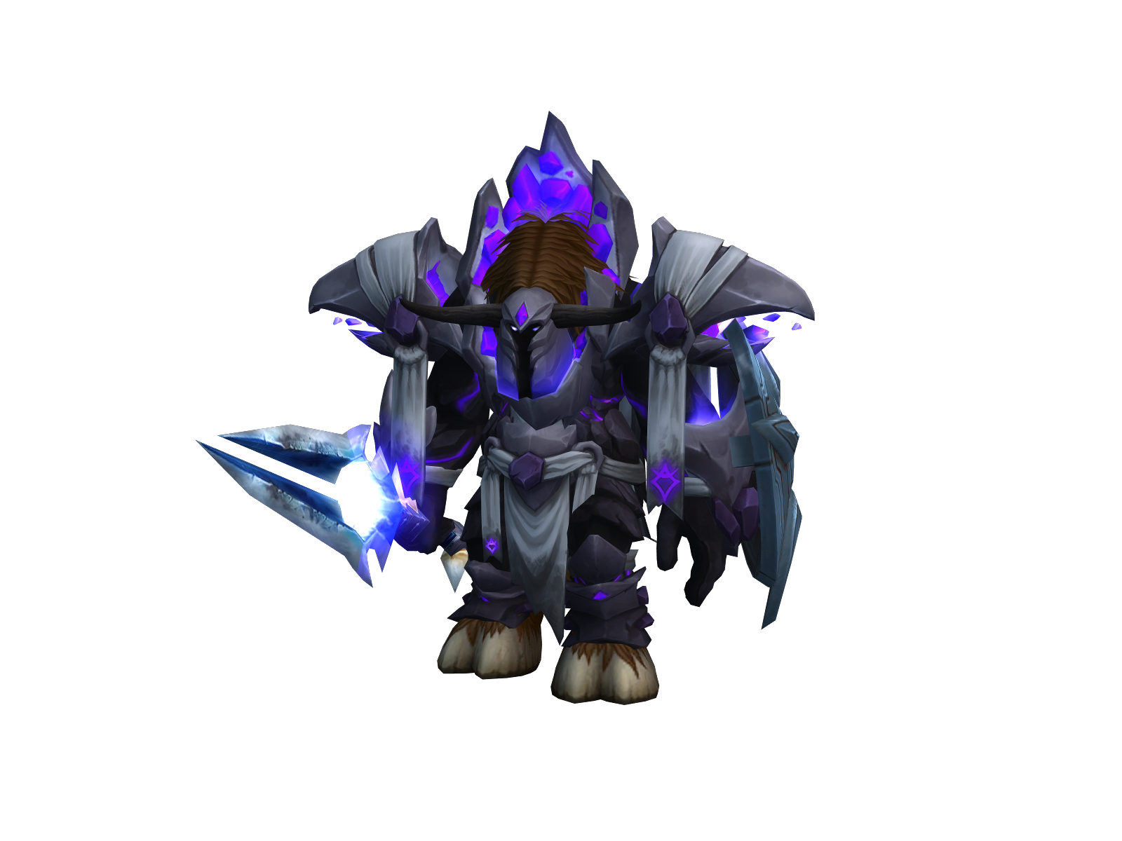 Bison 3D character render