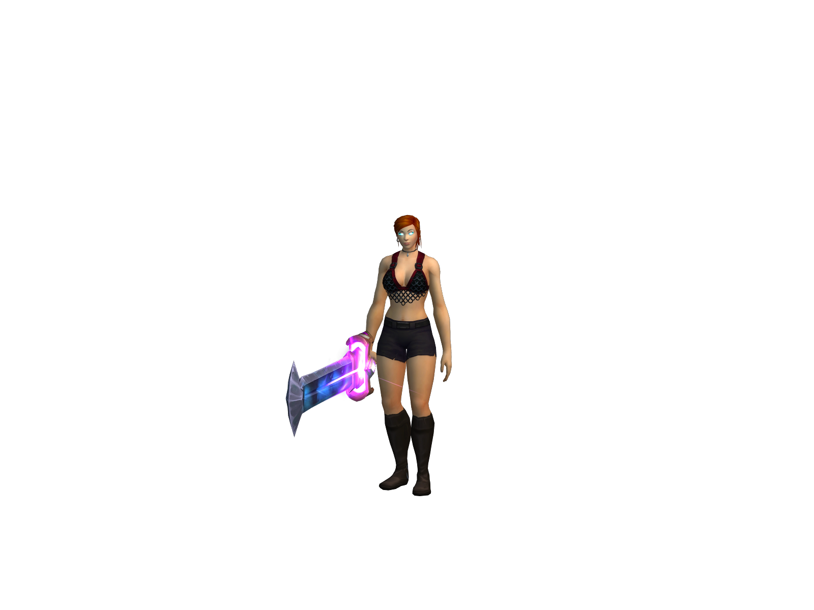 Sephóra 3D character render