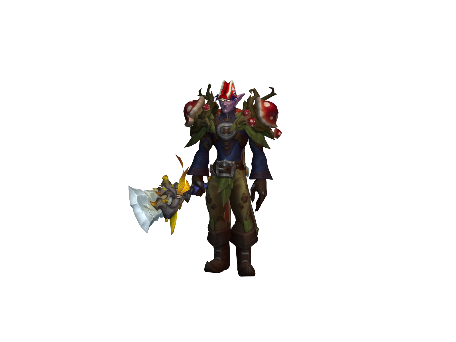 Pwnanub 3D character render