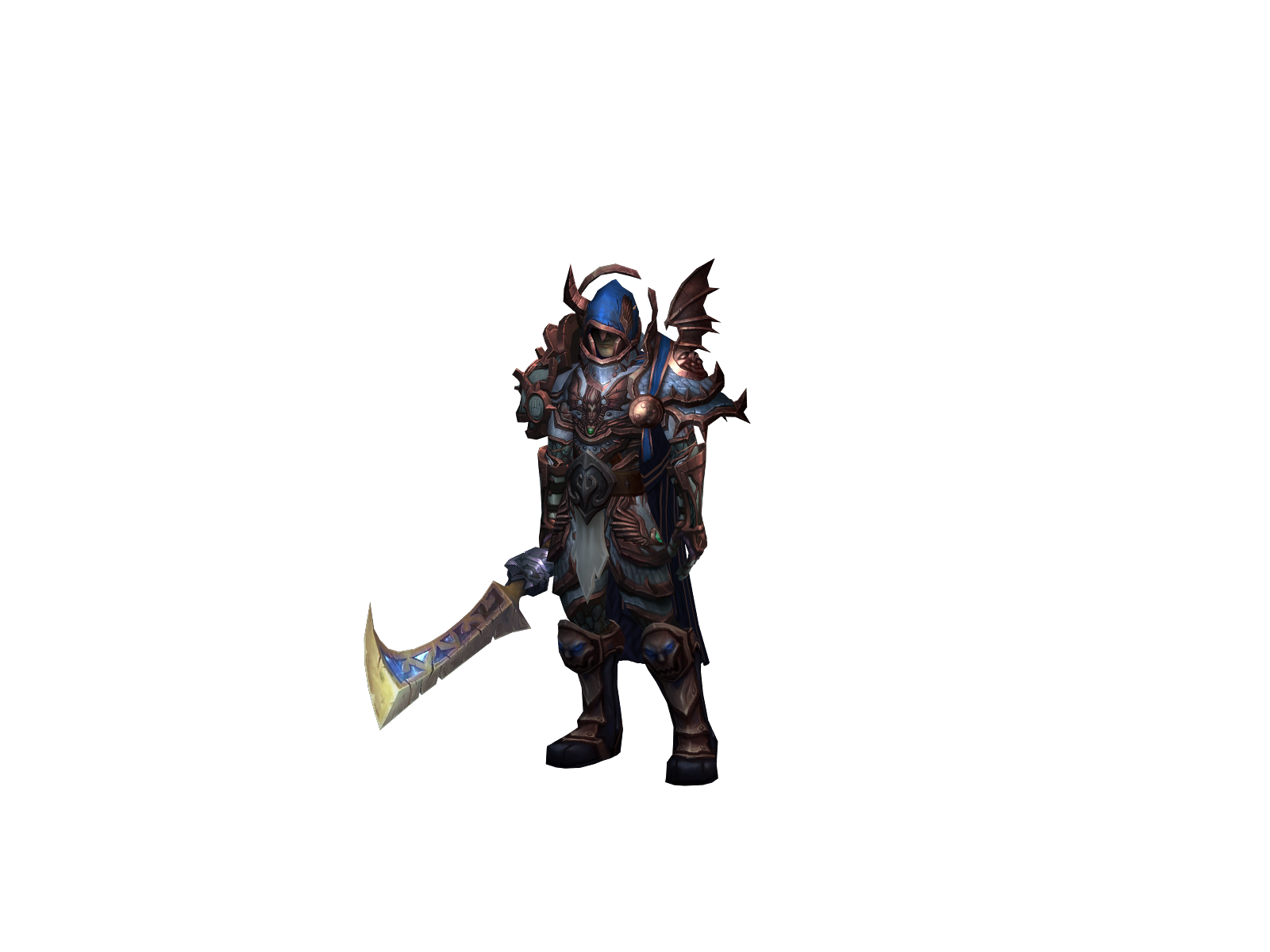 Crazyeyes 3D character render