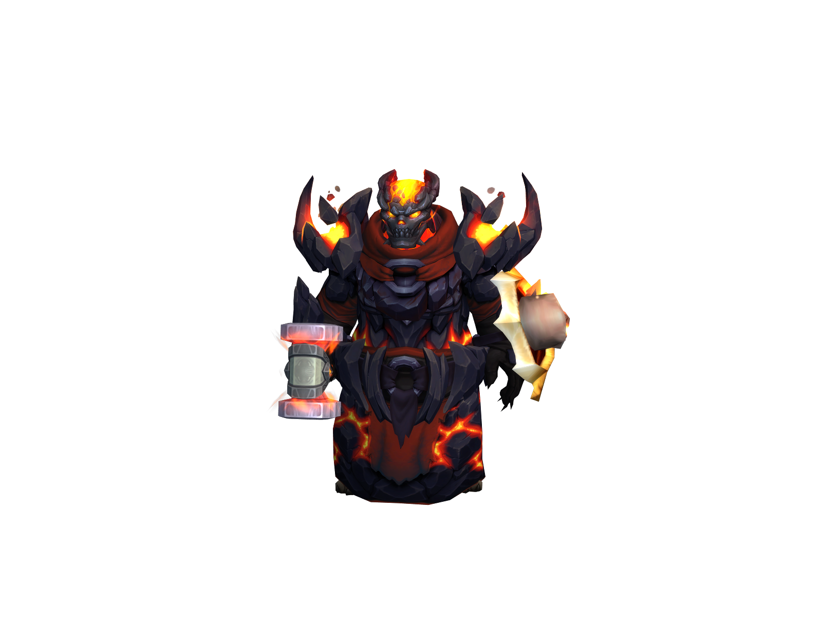 Shamwów 3D character render