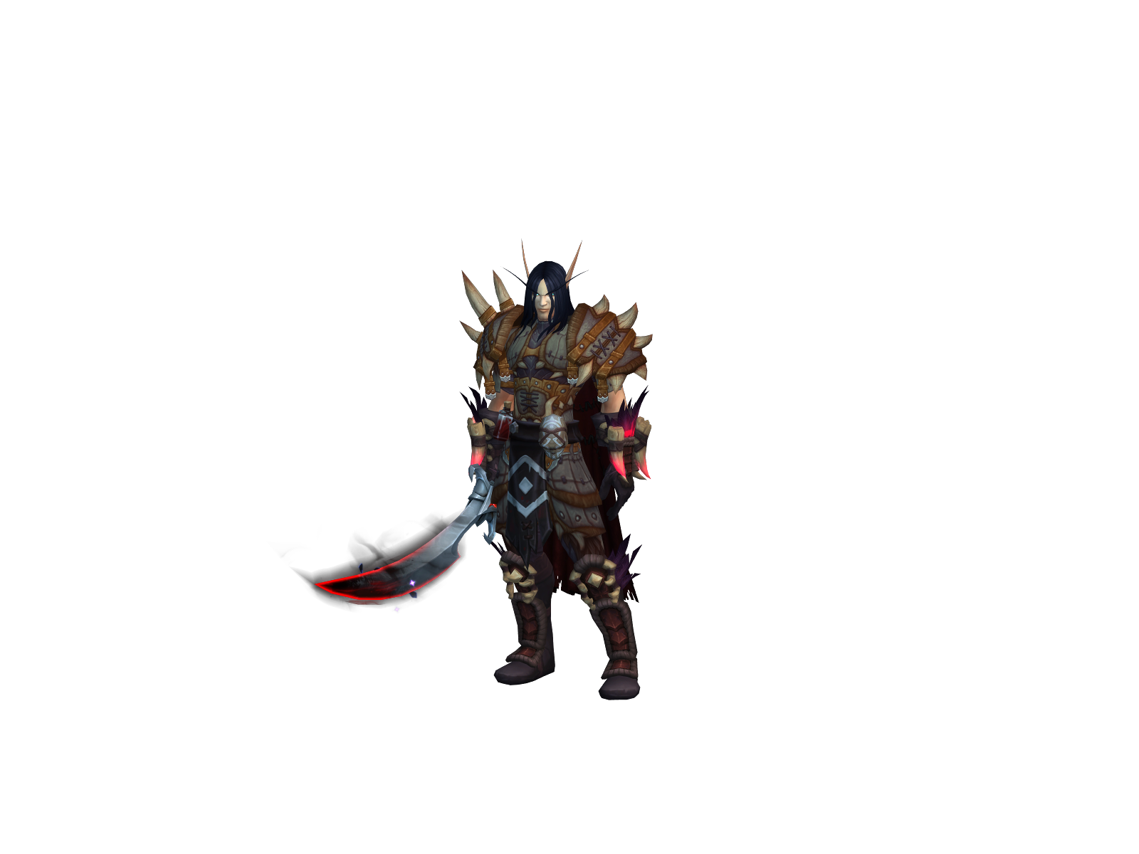 Doomslayer 3D character render