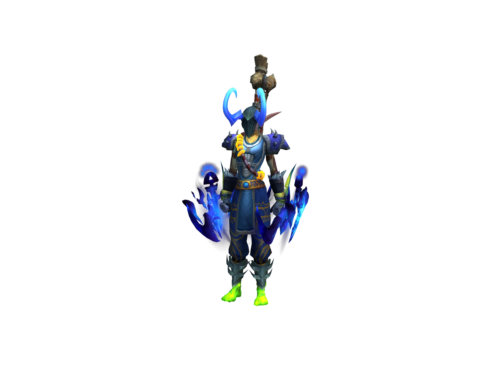 Maylakana 3D character render