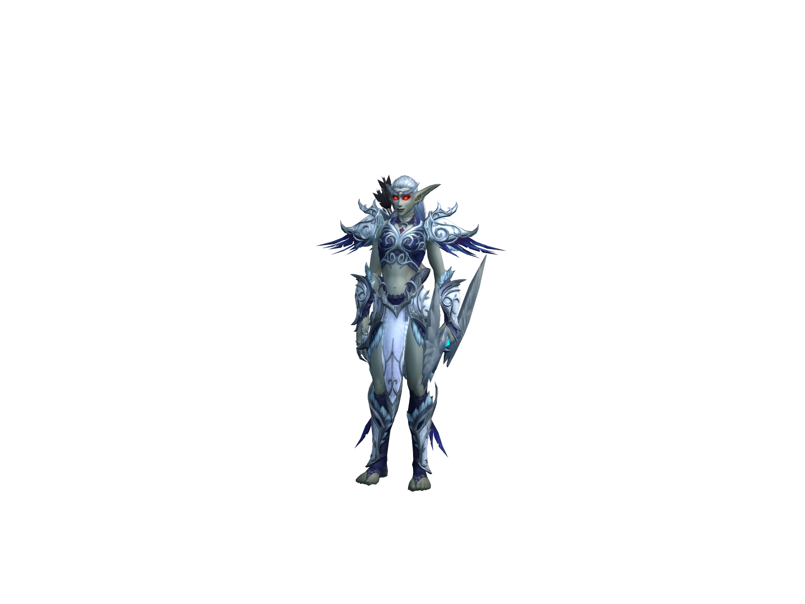 Hyperanger 3D character render