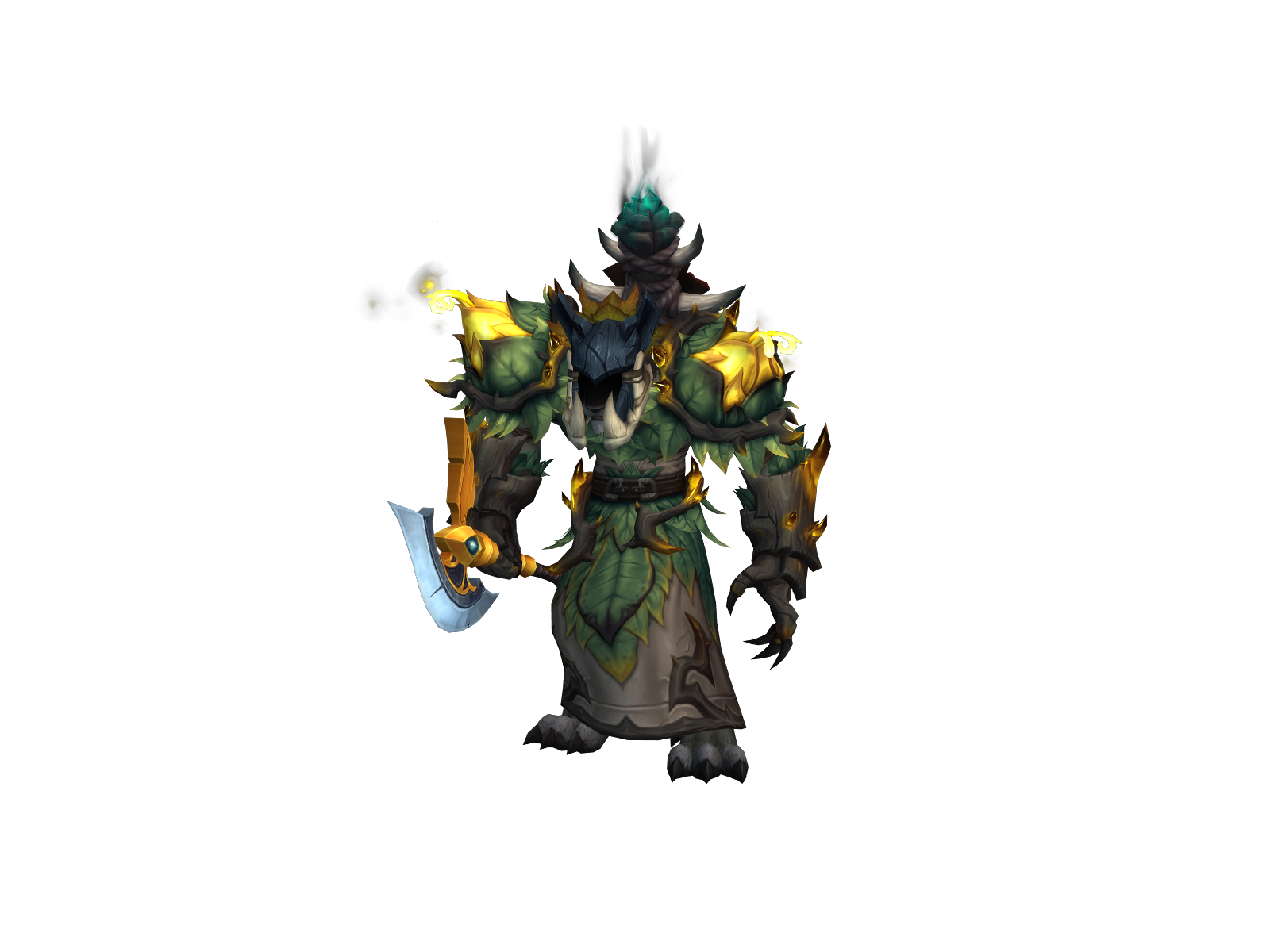 Preachrr 3D character render