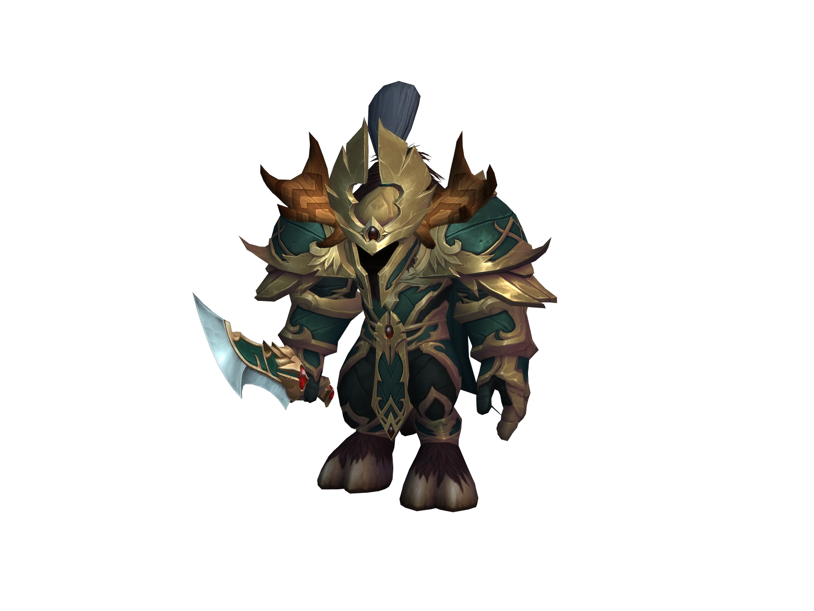 Hellstabberd 3D character render