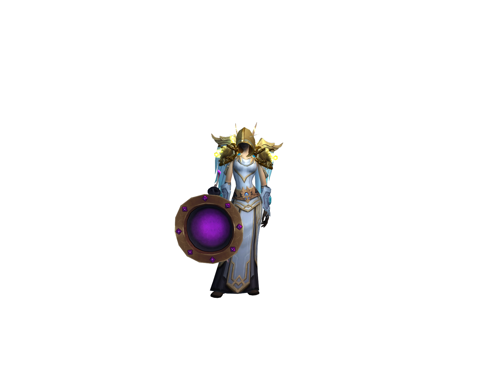 Skysblue 3D character render