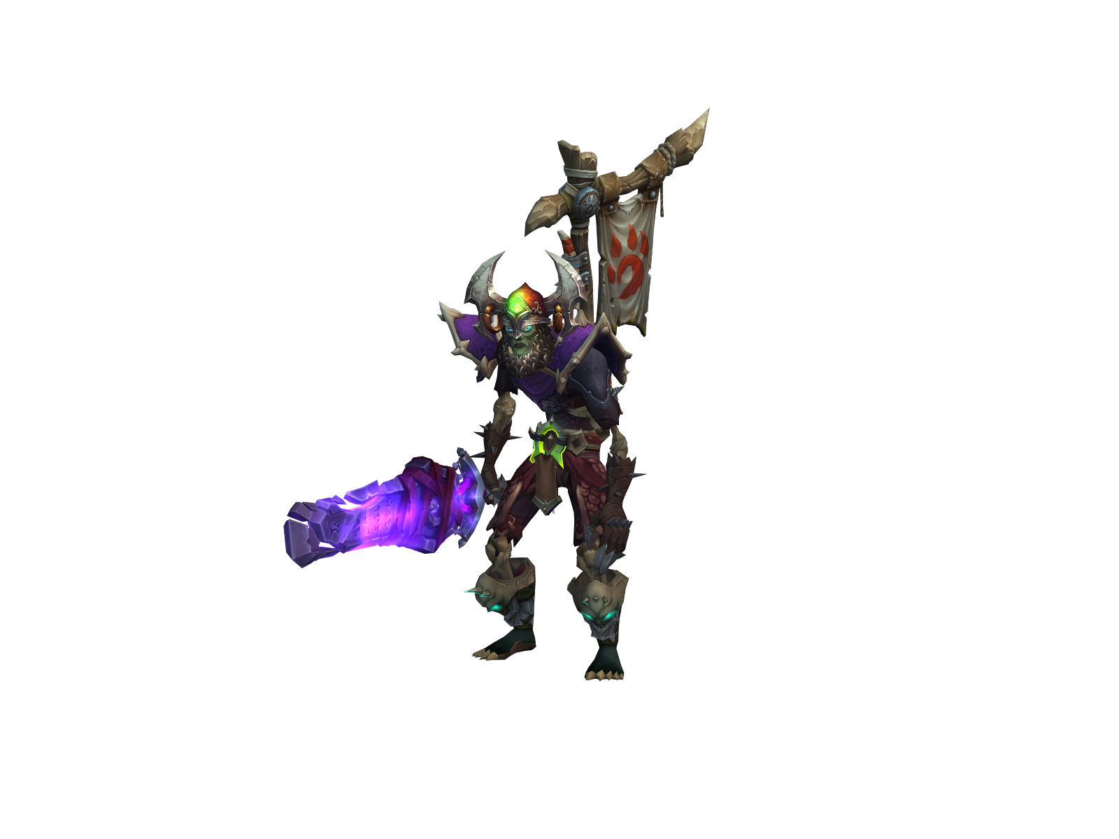 Gaurum 3D character render