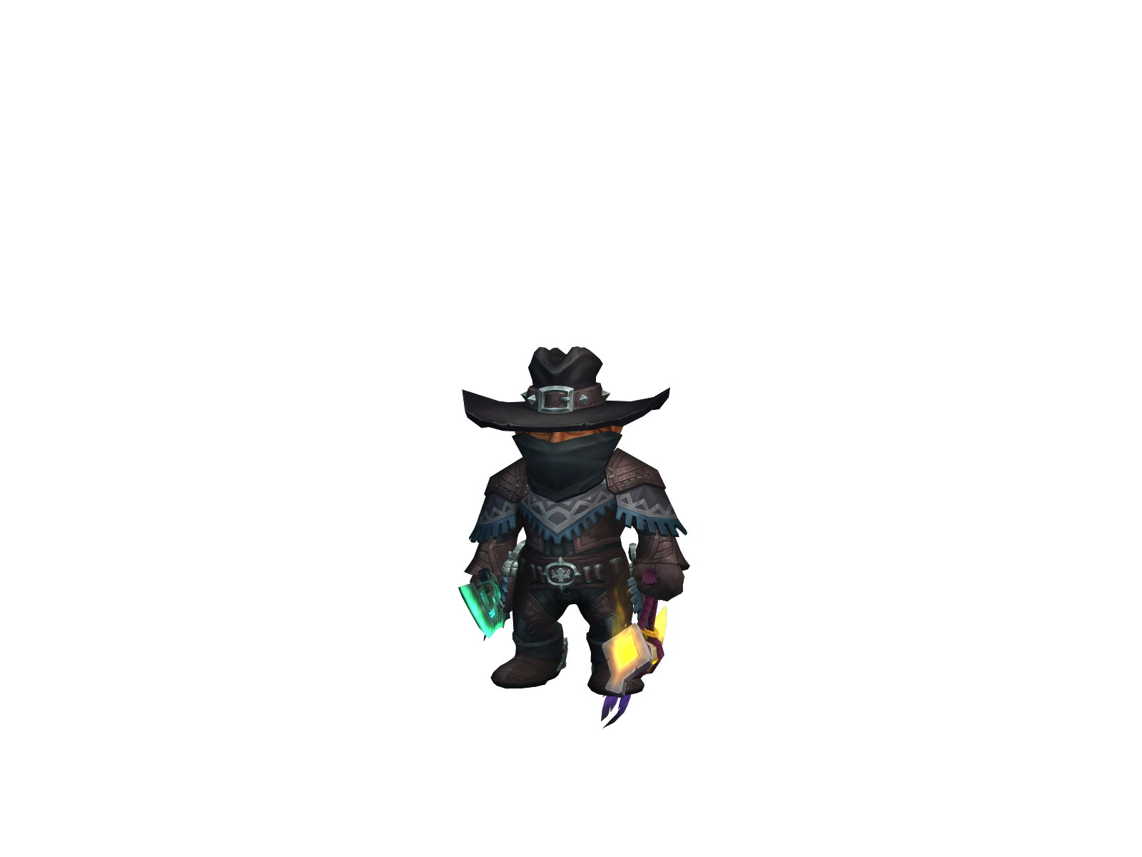Benche 3D character render