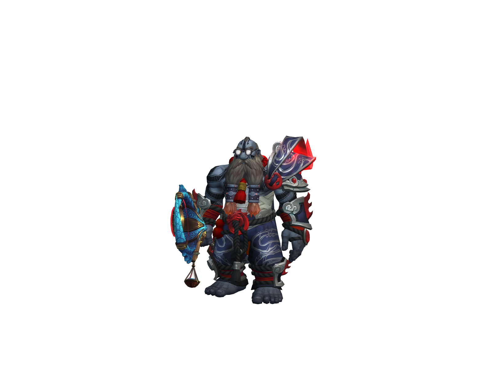 Cornpewcius 3D character render