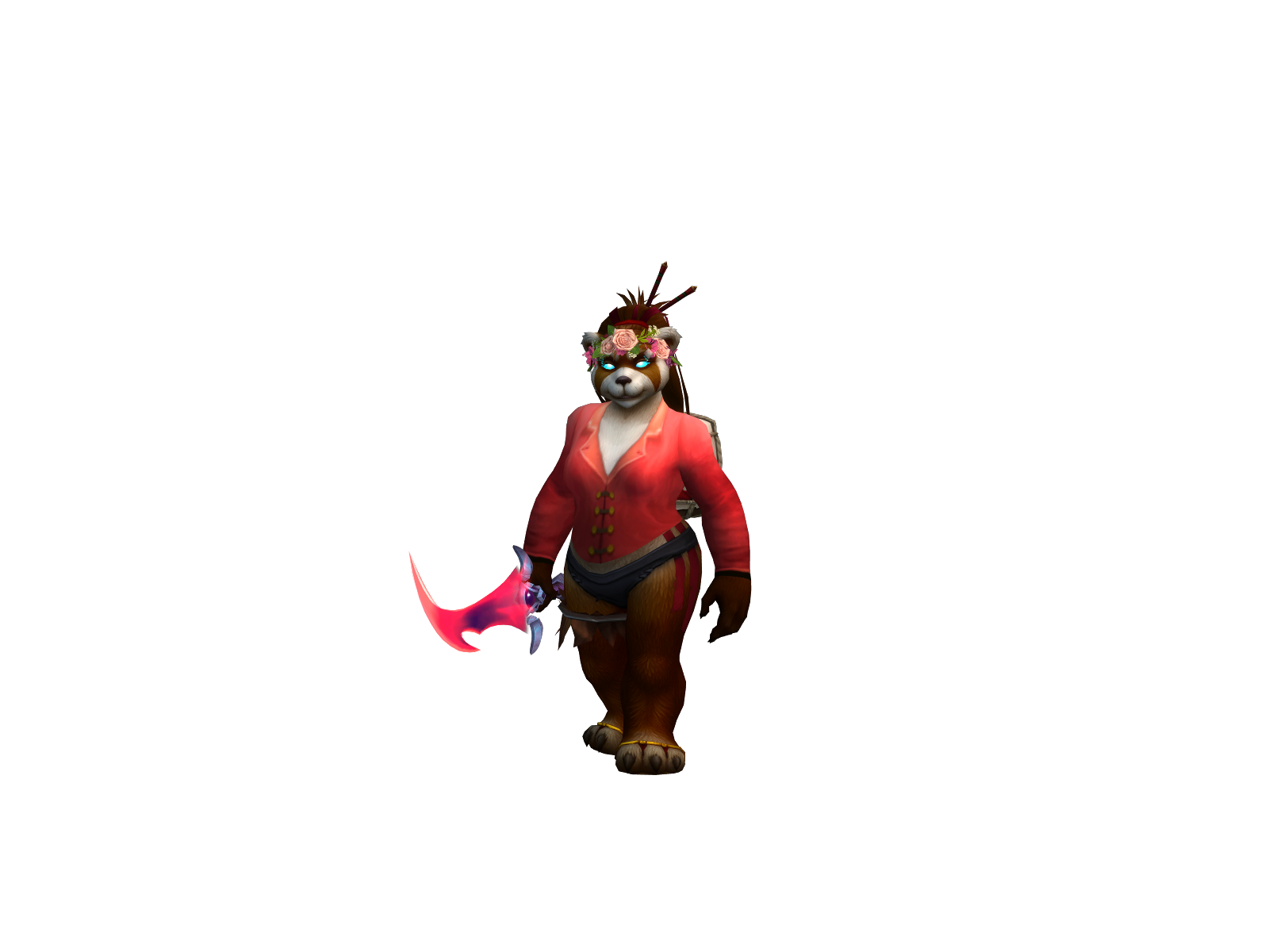 Pooh WoW character banner