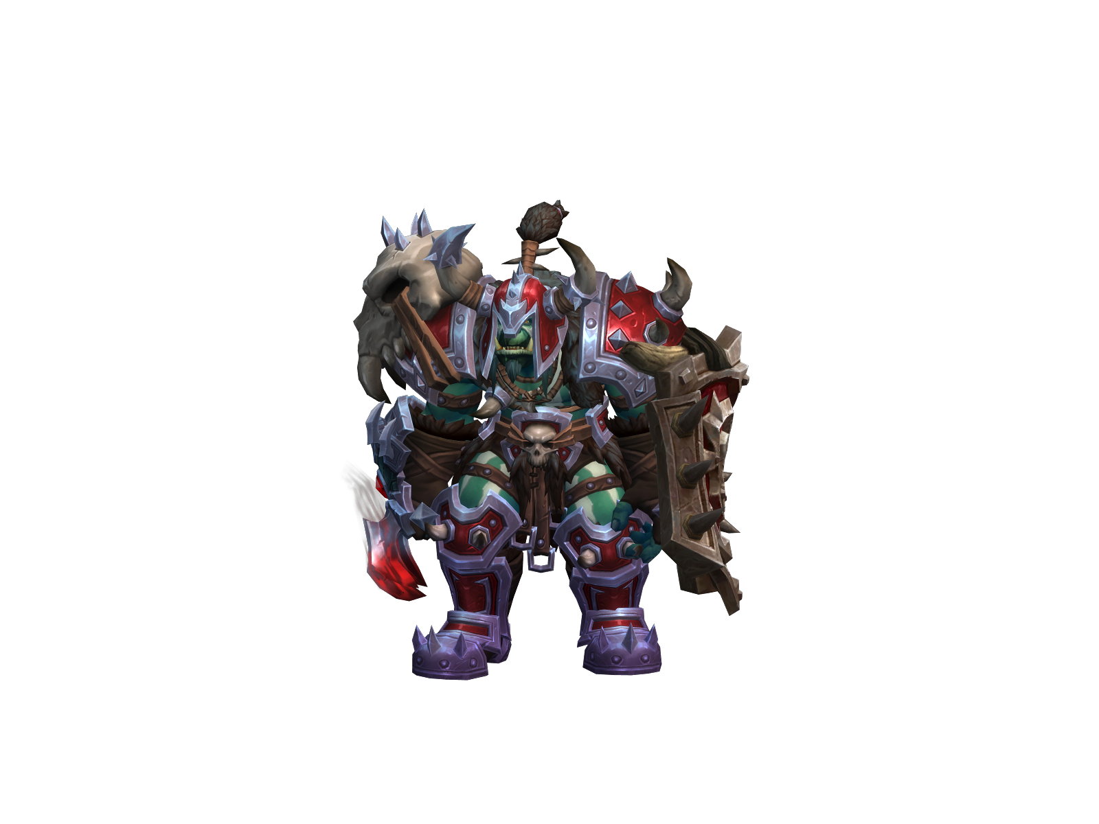 Greygosh 3D character render