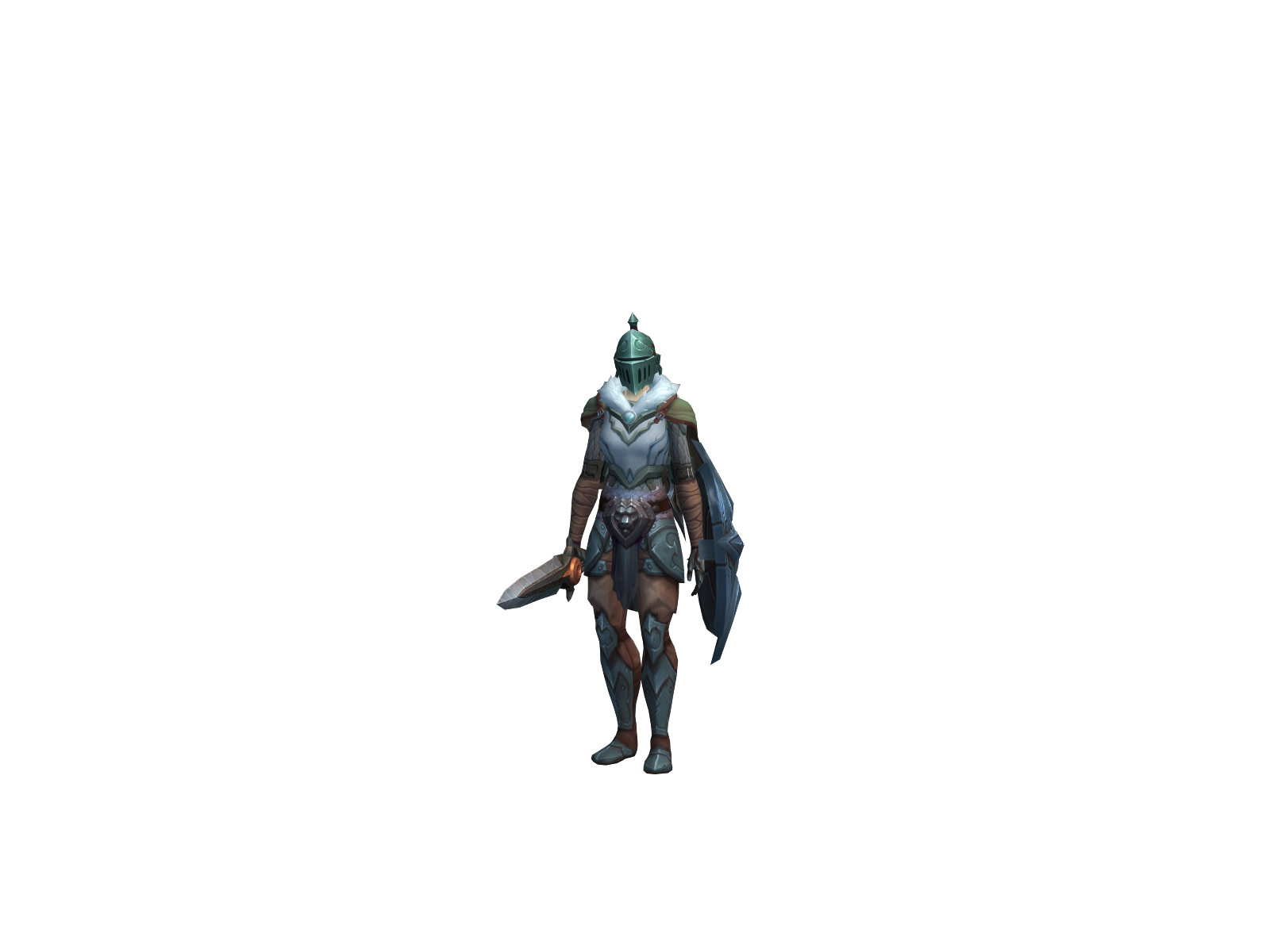 Brødÿ 3D character render