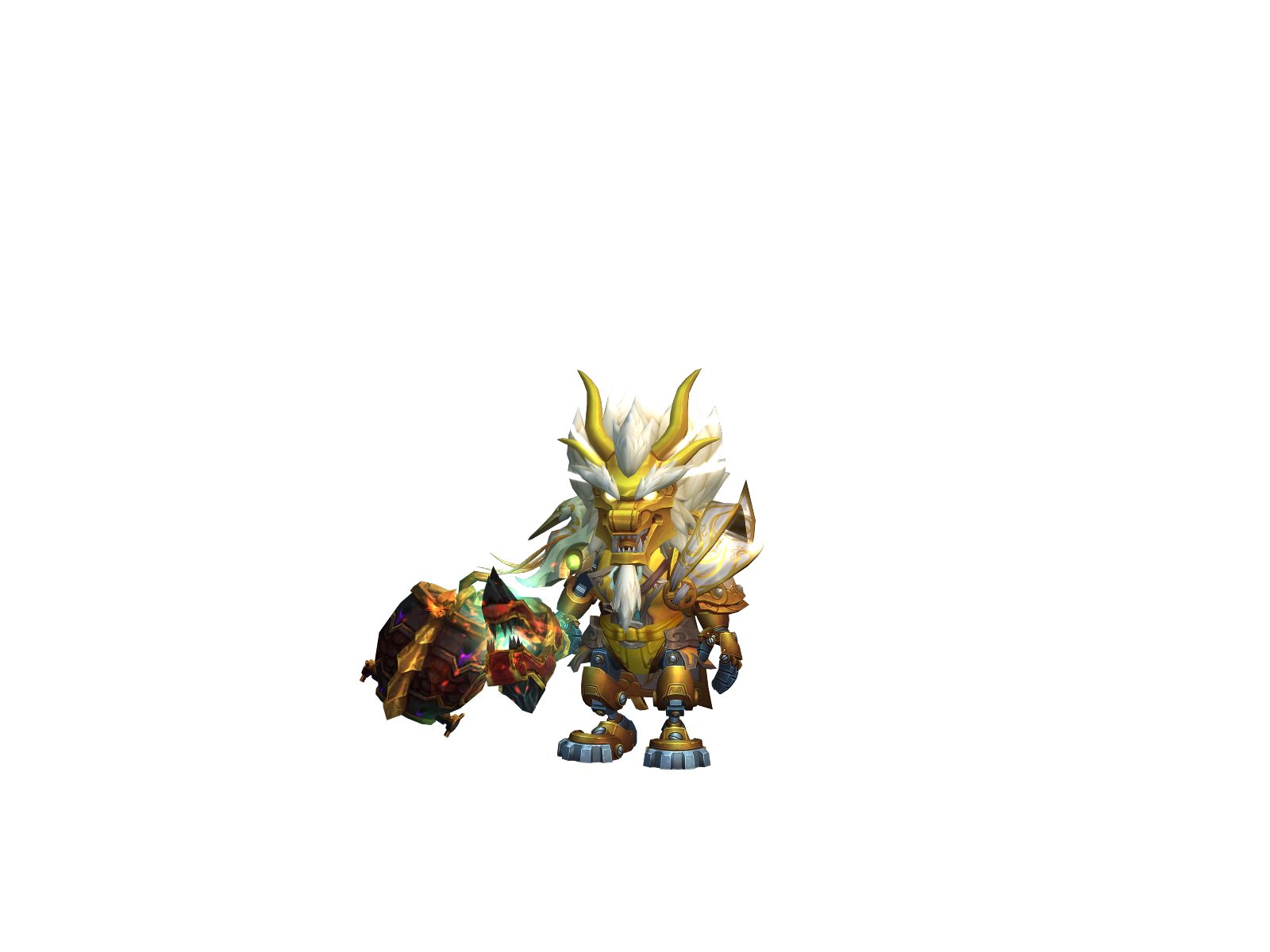 Yingu 3D character render