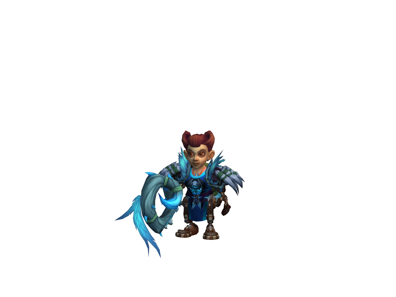 Monkqi 3D character render