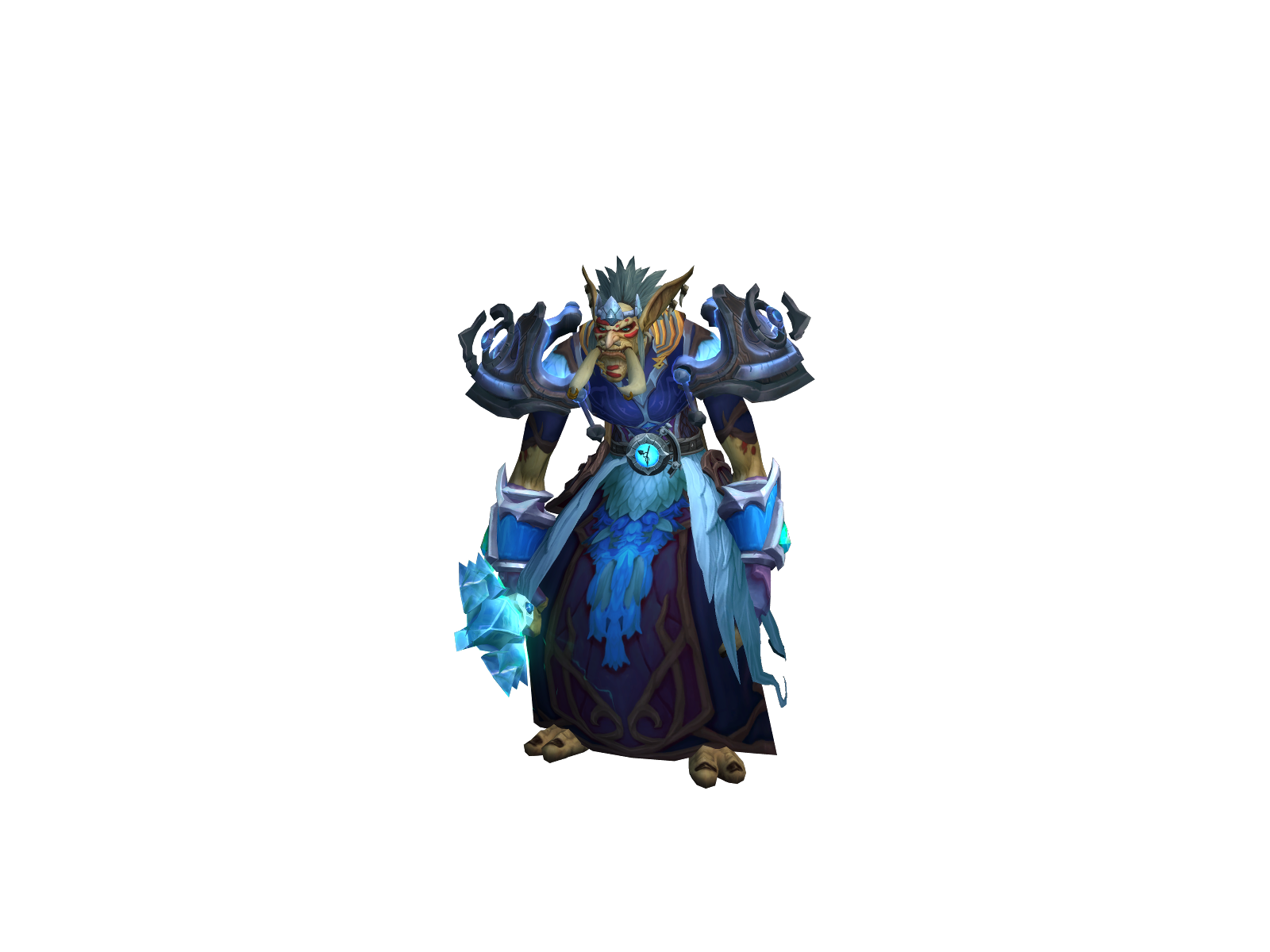 Wargodmage 3D character render
