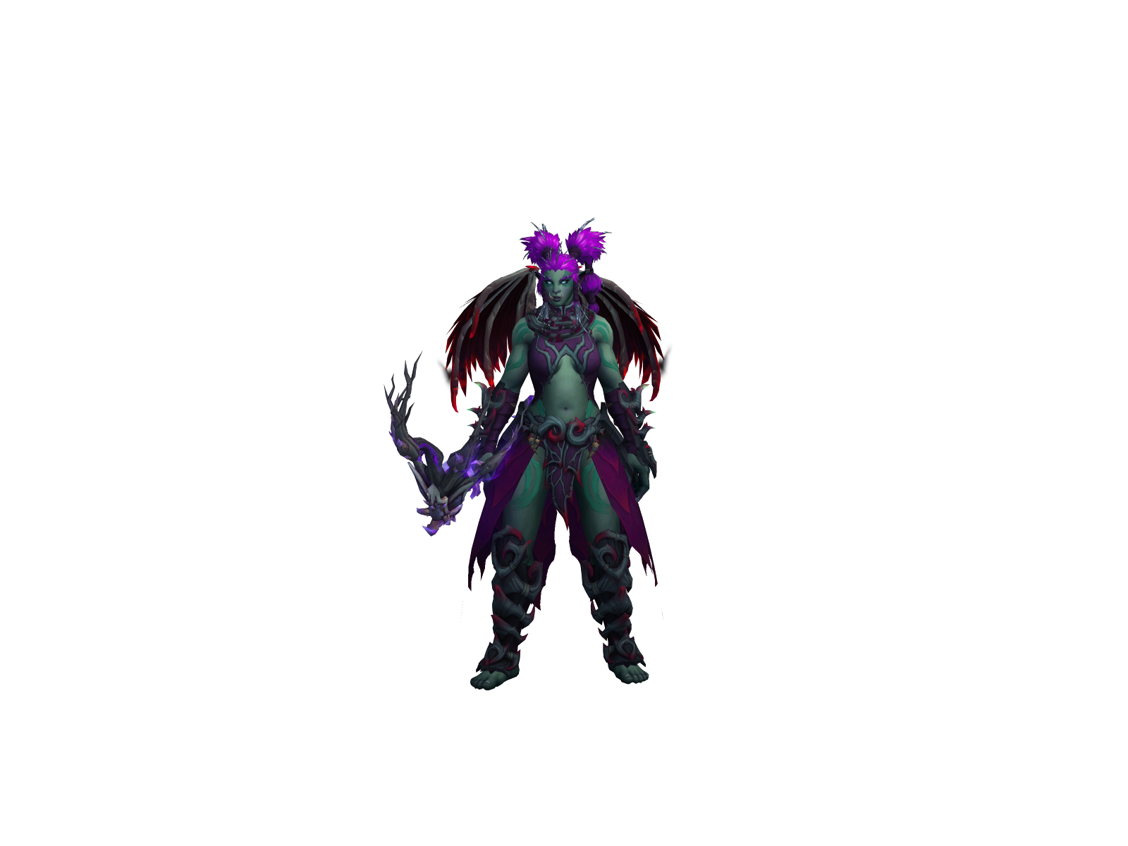 Plummita 3D character render