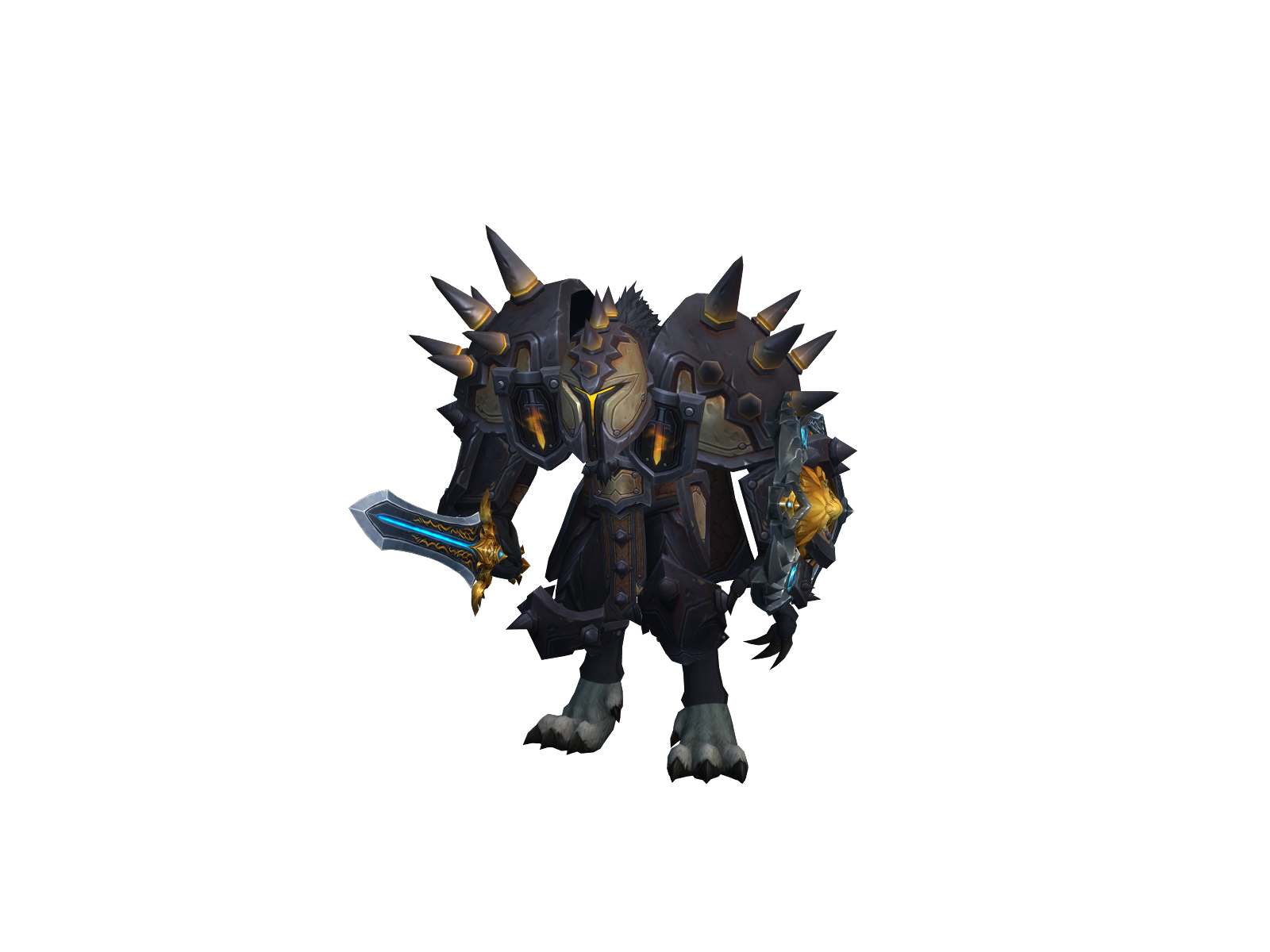 Serafaith 3D character render