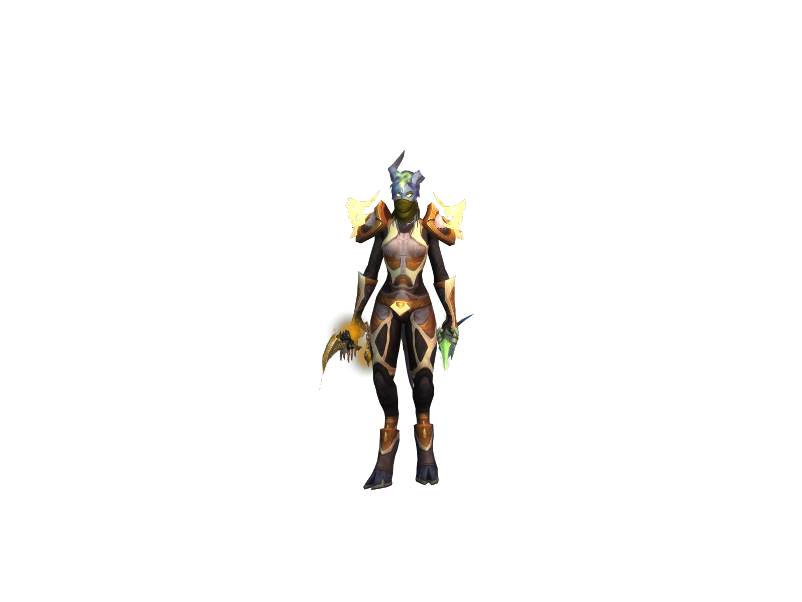 Zephemara 3D character render