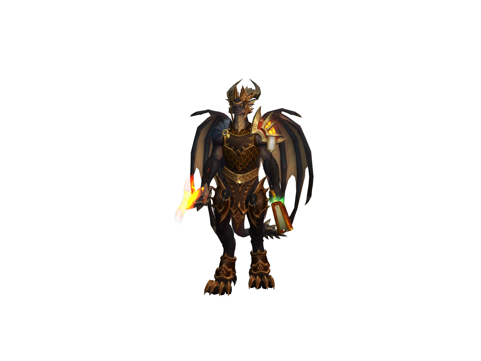 Drelka 3D character render