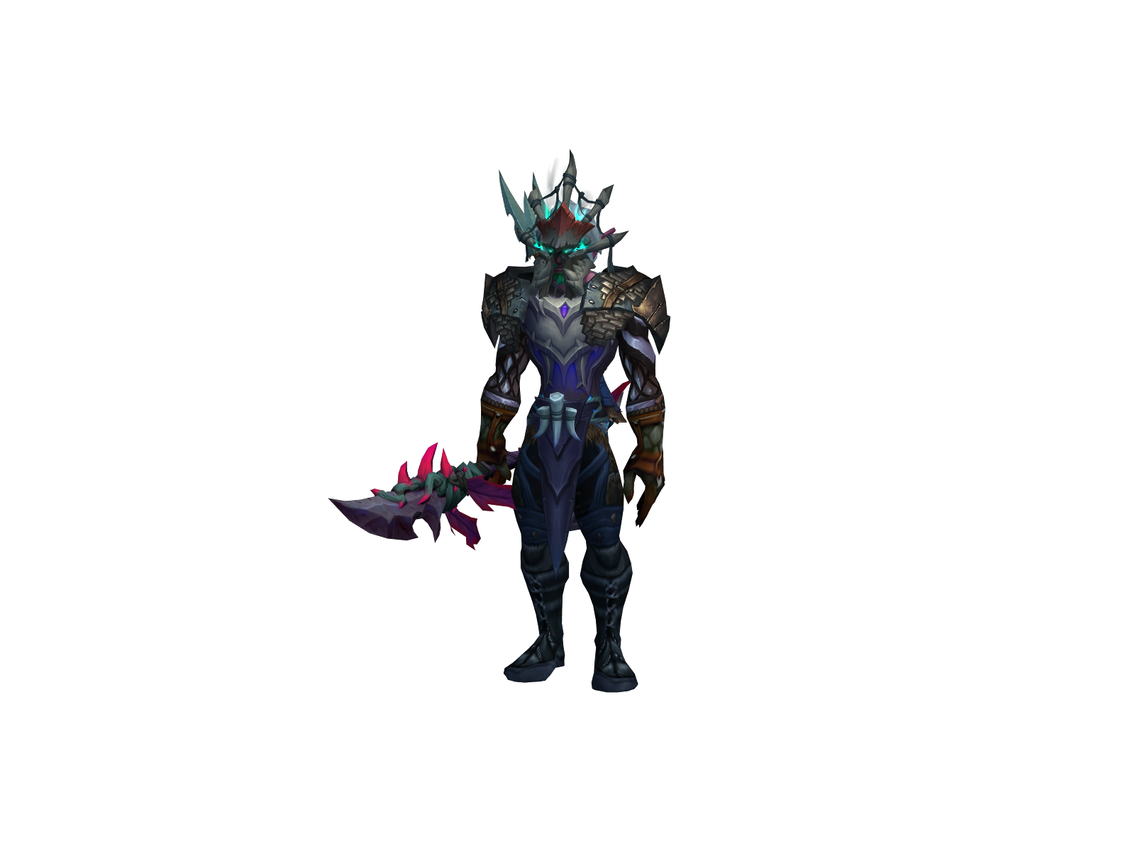 Smenalpha 3D character render