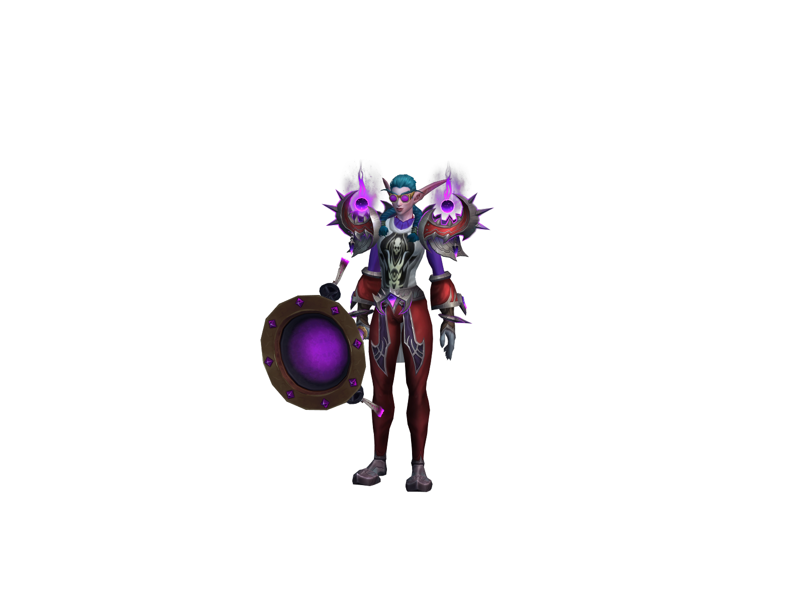 Hellsembrace 3D character render