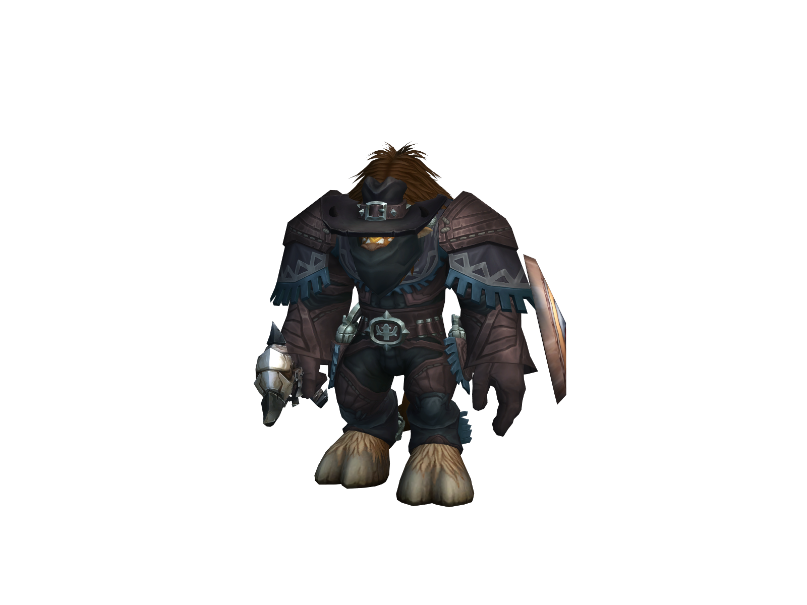 Crest 3D character render