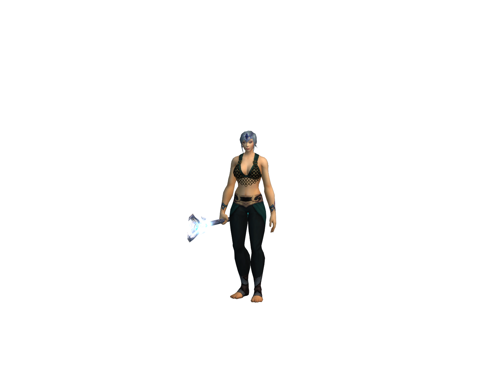 Kastaphrost 3D character render