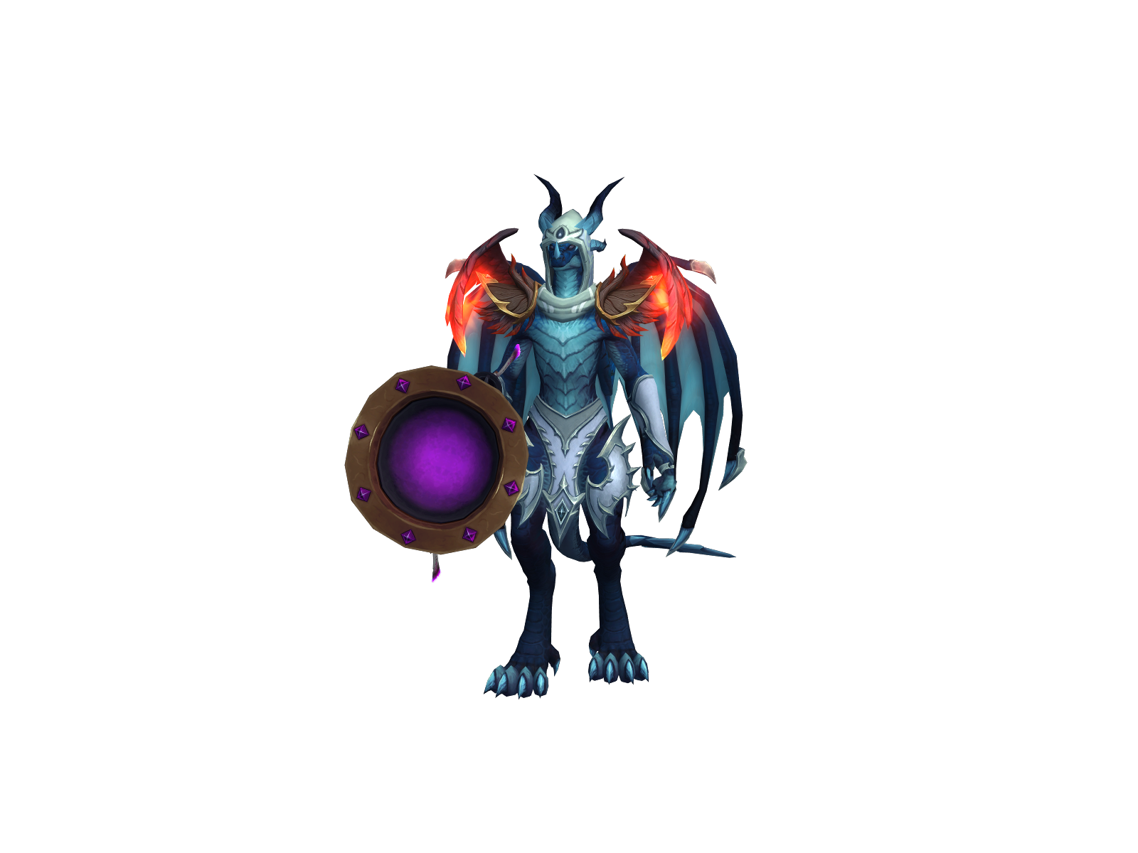Dragongobrr 3D character render